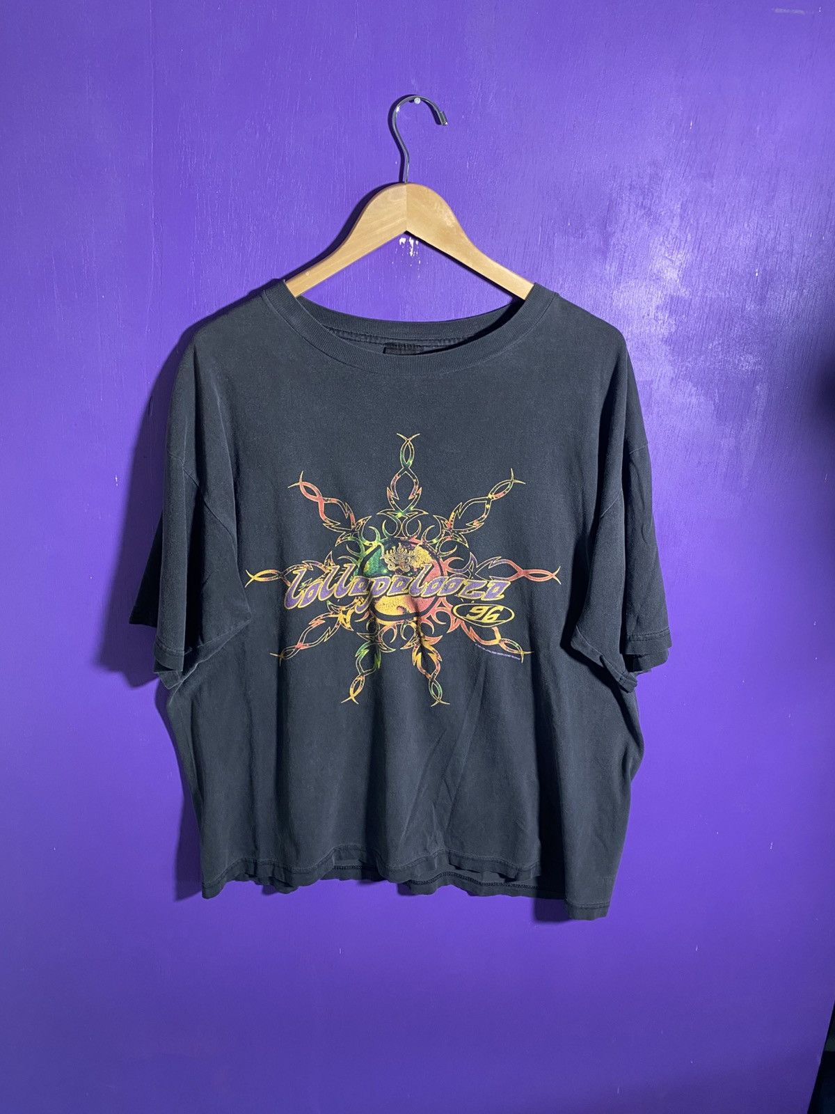 Band Tees × Vintage Vintage 1996 Lollapalooza faded tour tee Size US XL / EU 56 / 4 - 1 Thumbnail
