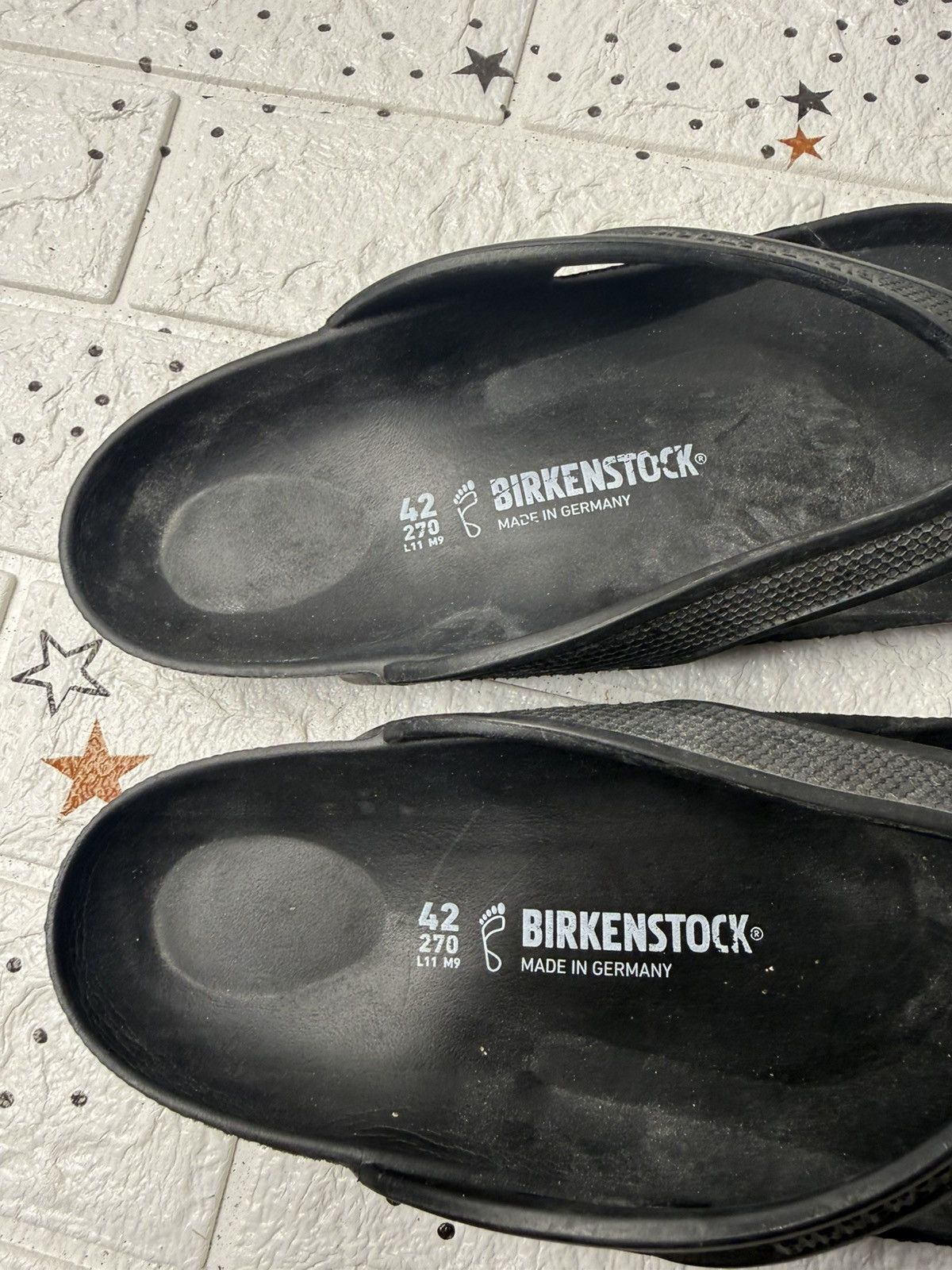 Birkenstock Birkenstock Honolulu EVA US9 UK8.5 EUR43 Men Sandals Black Size US 9 / EU 42 - 5 Thumbnail