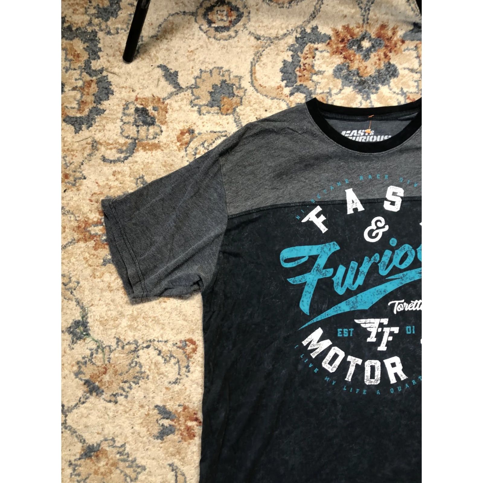 Affliction Affliction Fast & Furious Shirt Mens 4XL Black Gray Toretto Motor Club Tee Size US XXL / EU 58 / 5 - 3 Thumbnail