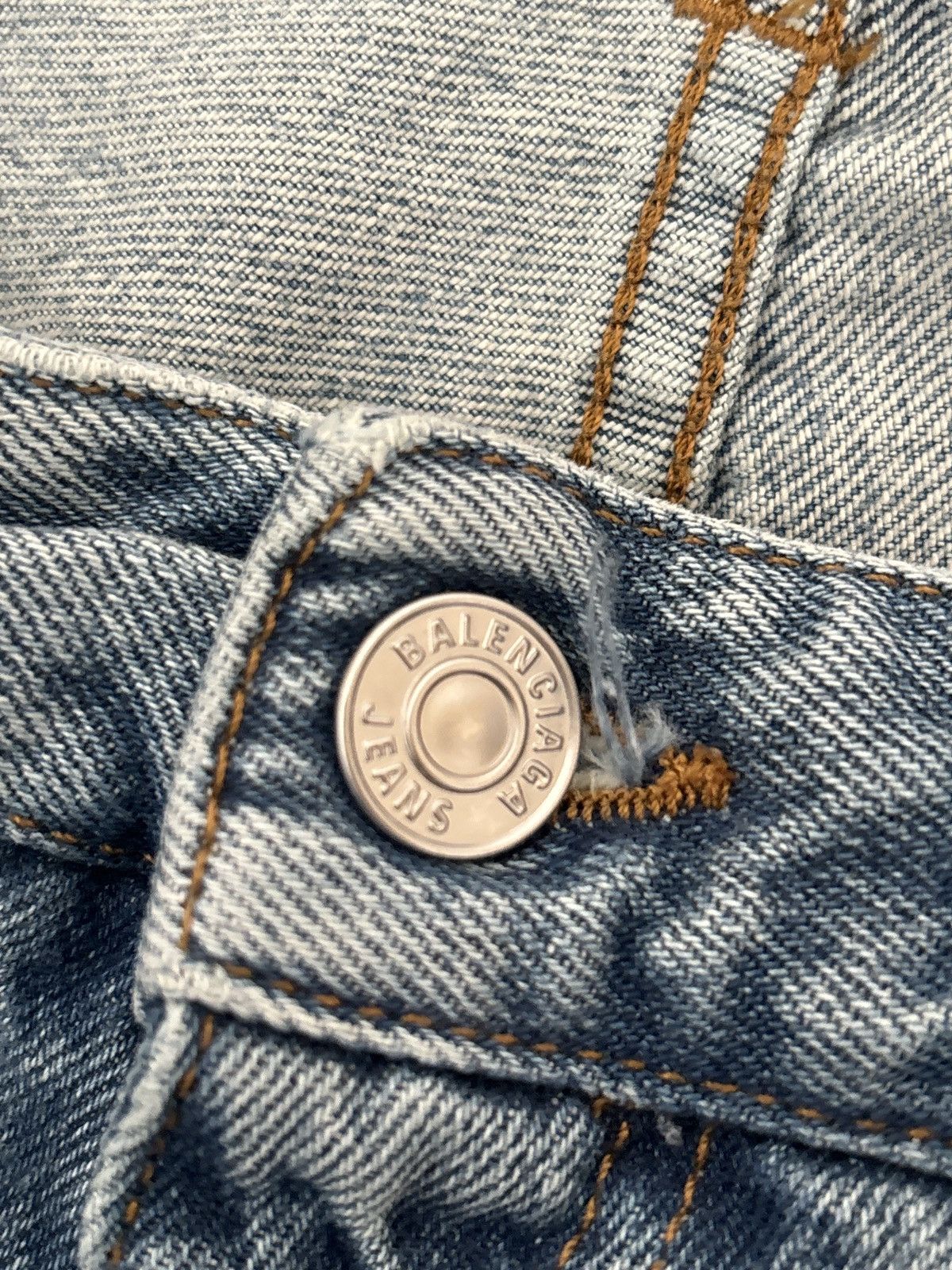 Balenciaga Balenciaga Baggy Denim Pullup Jeans Size US 30 / EU 46 - 4 Thumbnail