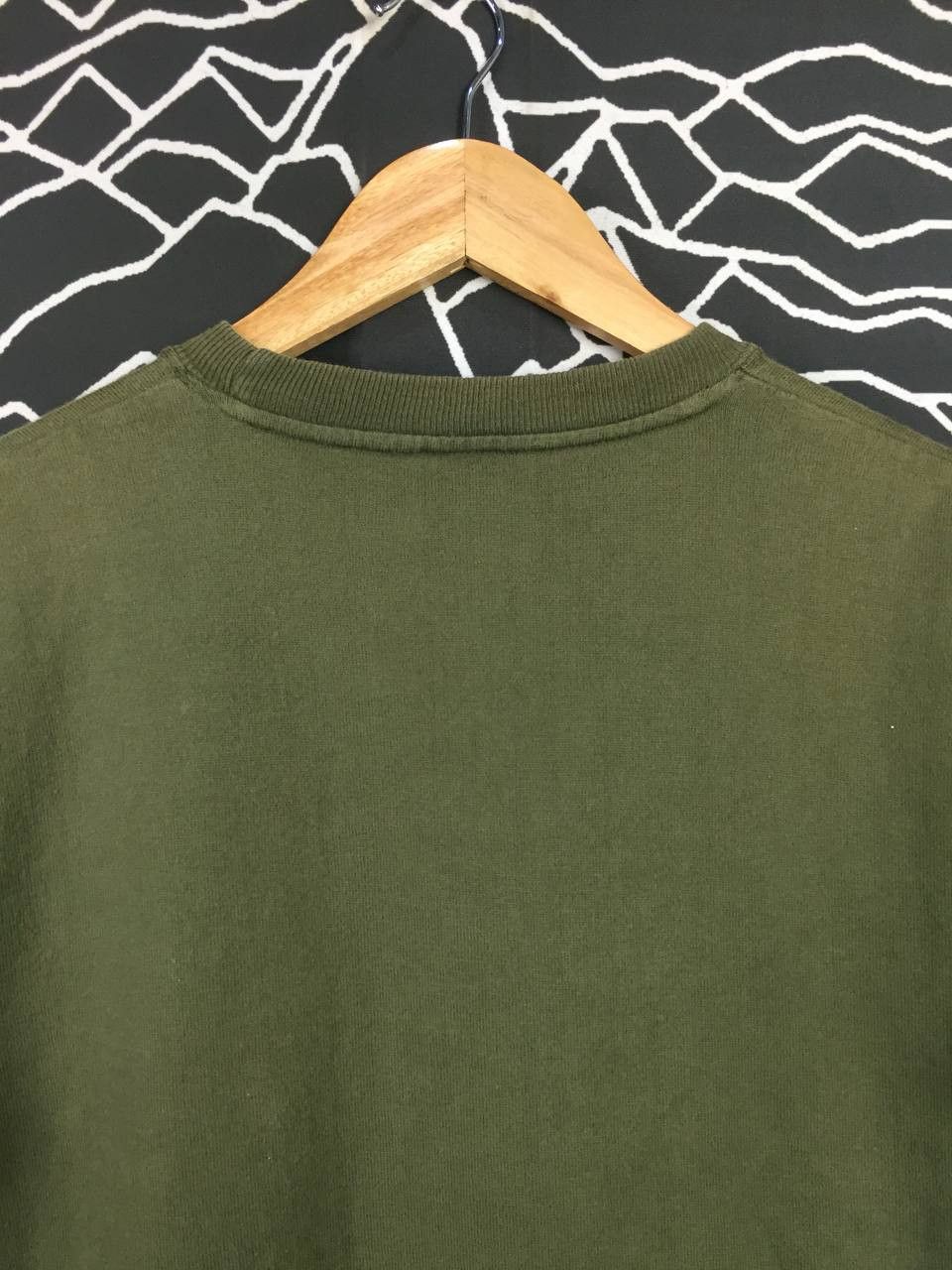 Vintage Avera Hibi Co. Ltd Army Green Casual Pocket Tee Size US M / EU 48-50 / 2 - 6 Thumbnail