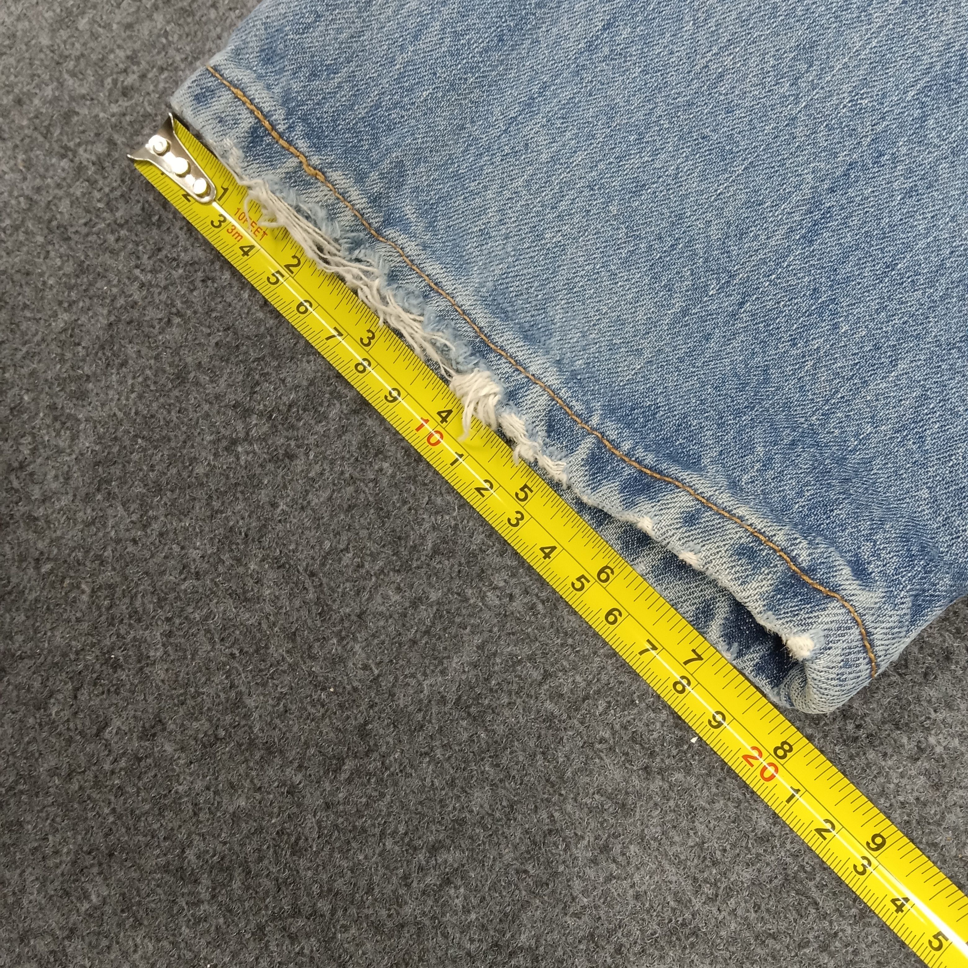 Levi's × Vintage Levi's American Style Distressed Grunge Denim Jeans Size US 32 / EU 48 - 11 Thumbnail