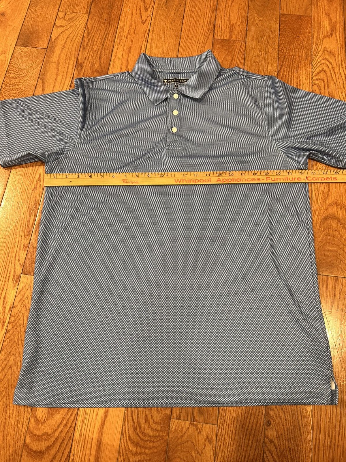 Other Pebble Beach Polo Collar Golf Shirt Dry Lux Short Sleeve Size US L / EU 52-54 / 3 - 4 Thumbnail