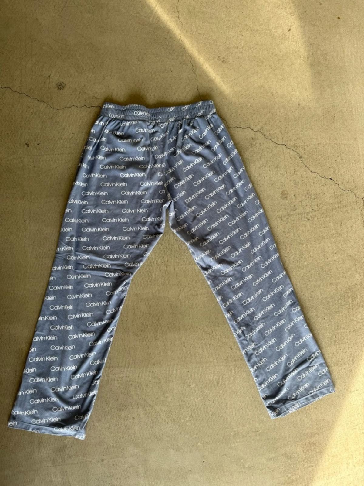 Calvin Klein Calvin Klein / Logo Fleece Pajama Pants / Blue Size ONE SIZE - 6 Thumbnail