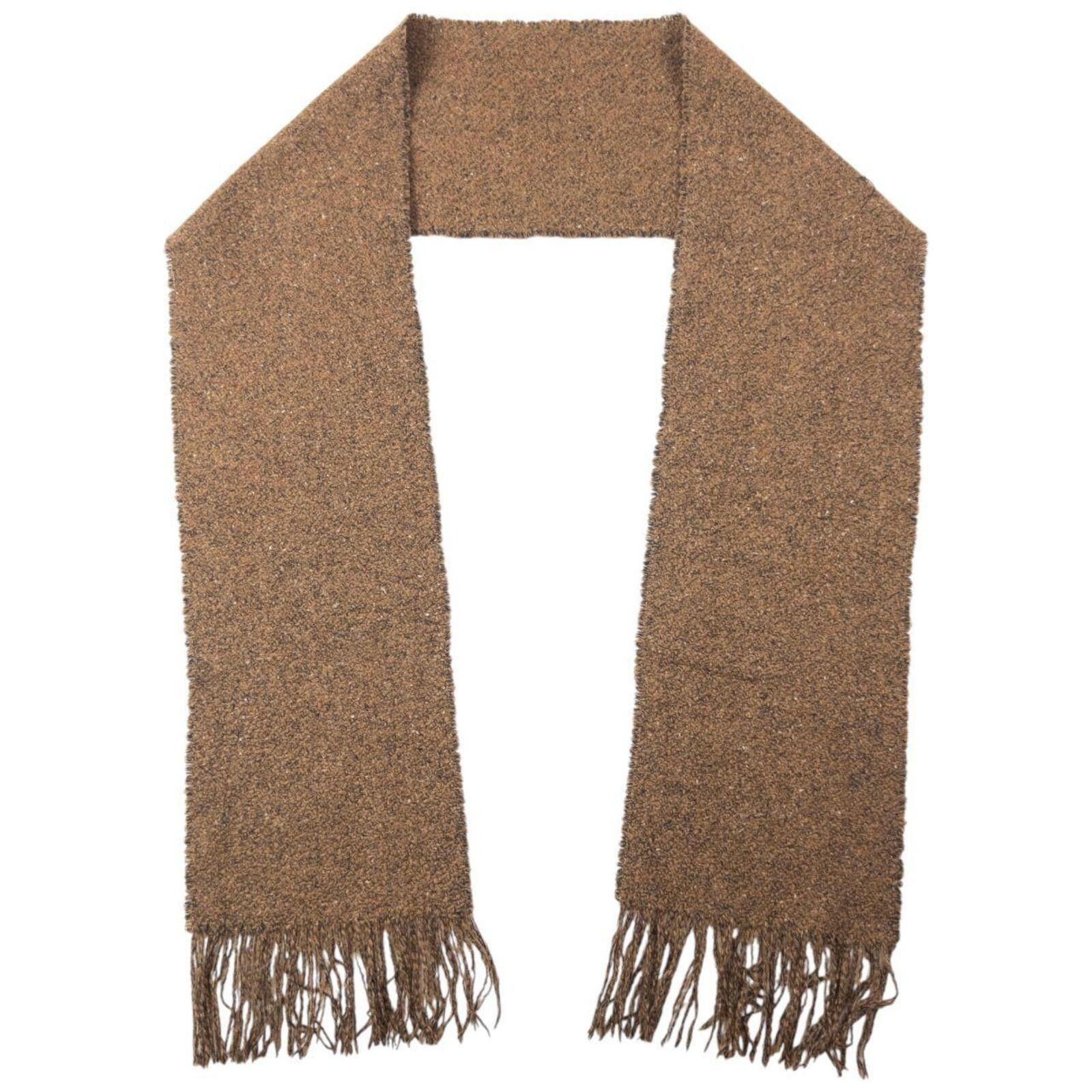 Burberry Vintage Burberry Wool Tassel Scarf Size ONE SIZE - 6 Thumbnail