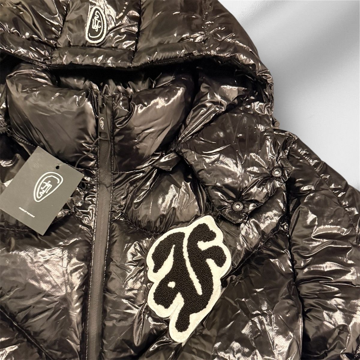 Other Faces of the Night Pufferjacke in Schwarz (Größe M) Size US M / EU 48-50 / 2 - 3 Thumbnail