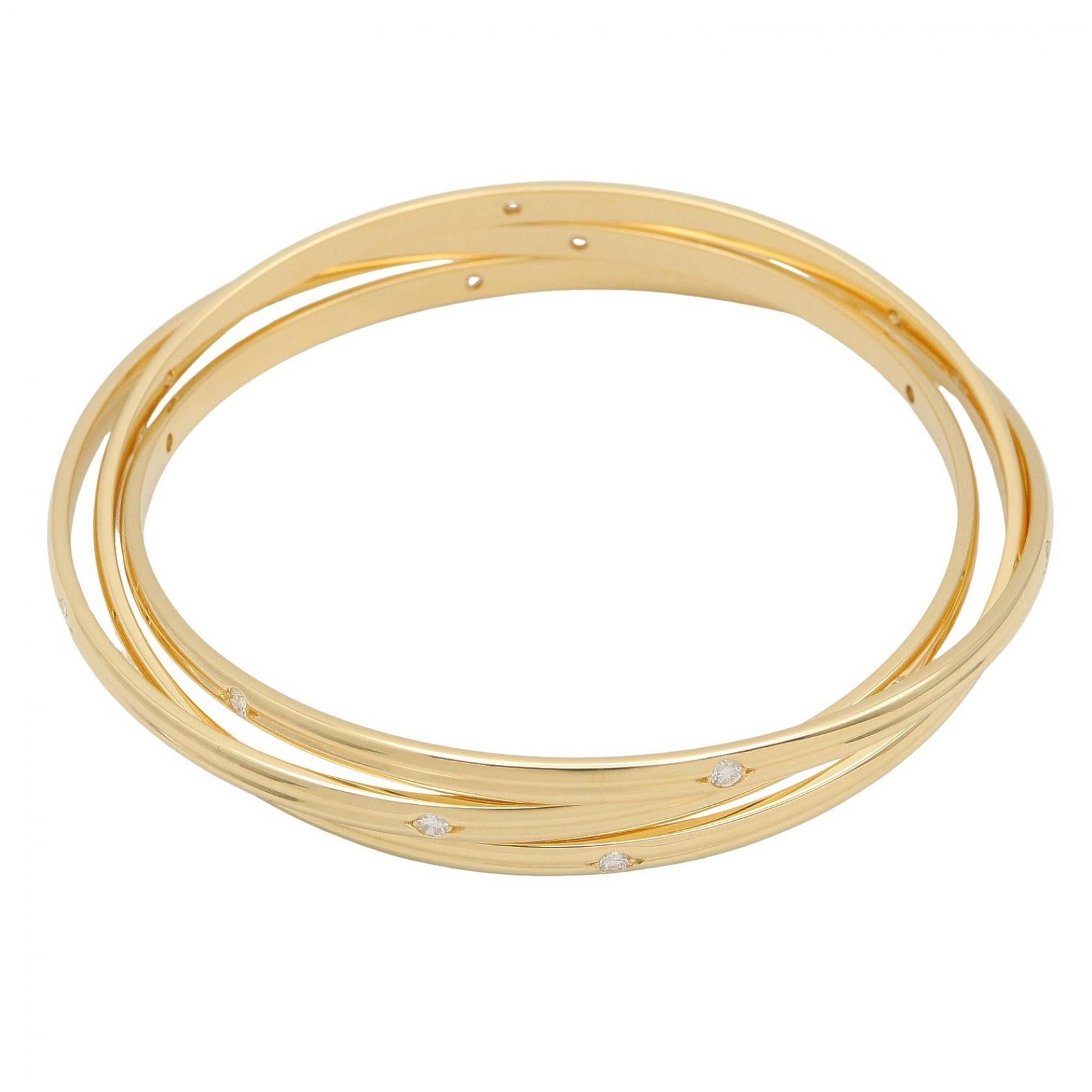 Cartier Cartier Cartier Constellation Au750 Diamond Bracelet Size 19.5 Precious Metal Bracelet DUTY FREE for USA Size ONE SIZE - 1 Thumbnail