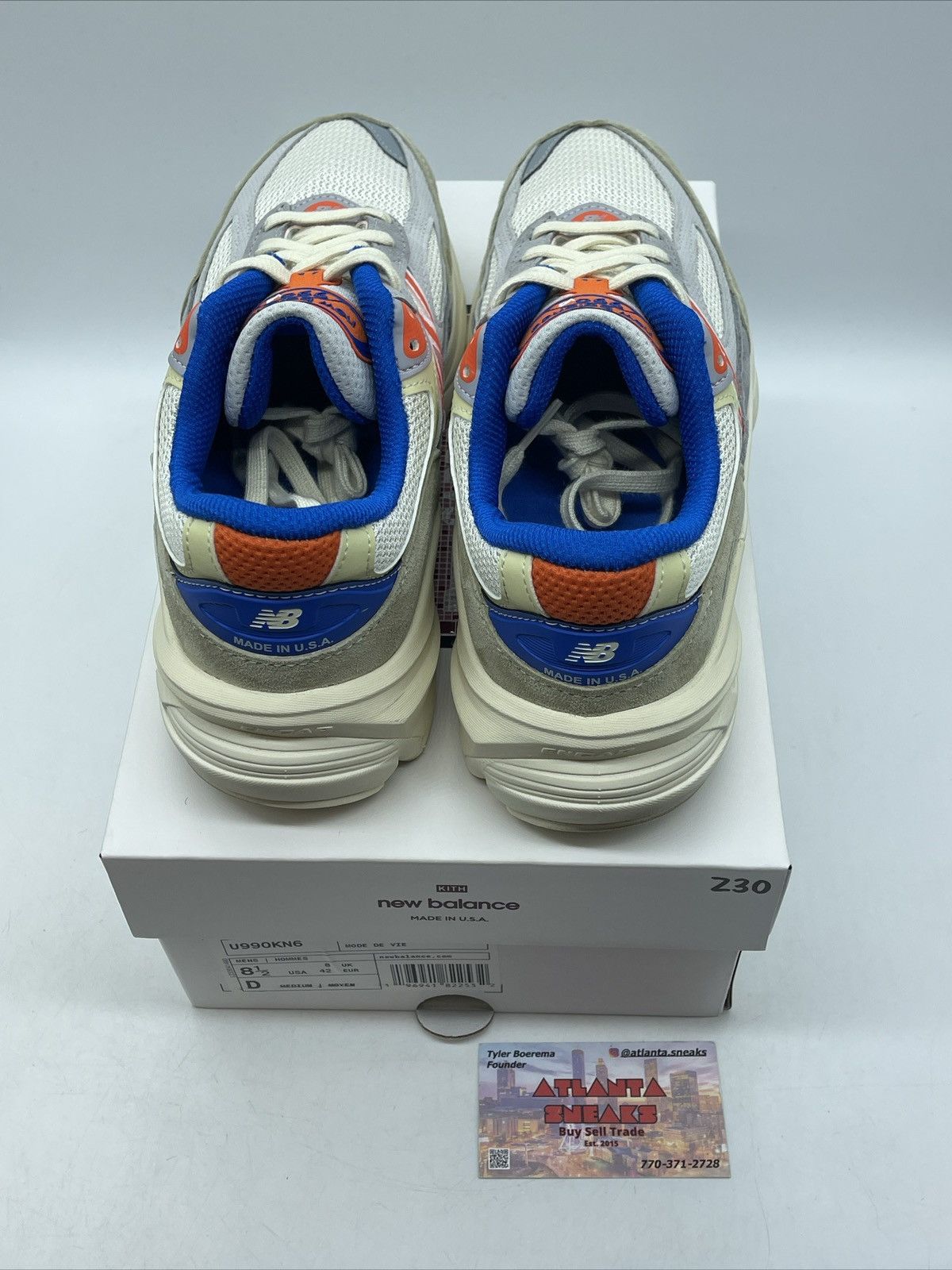 New Balance Kith x Madison square garden x 99v6 New York Knicks Size US 8.5 / EU 41-42 - 6 Thumbnail