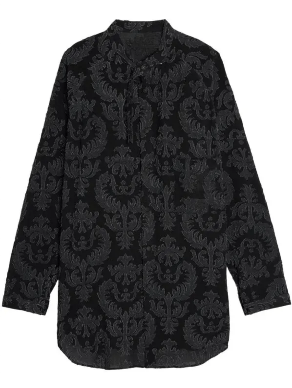 Yohji Yamamoto Pour Homme - INDIA PATTERN STAND SHIRT