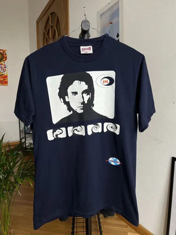Band Tees Vintage 90s Jean Michel Jarre Tour T shirt (XL) Size US XL / EU 56 / 4 - 1 Thumbnail