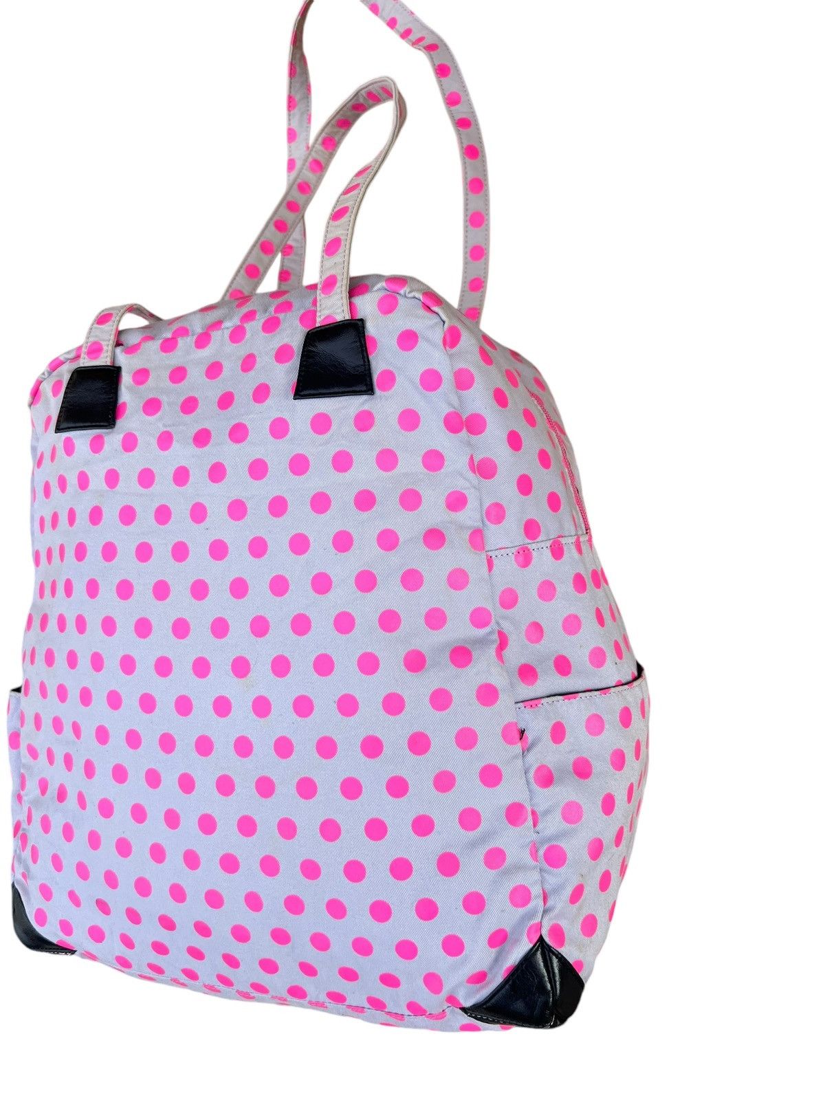 20471120 Milk Boy Japan Muddy Pink Polka Dot Bag Tote Size ONE SIZE - 8 Thumbnail