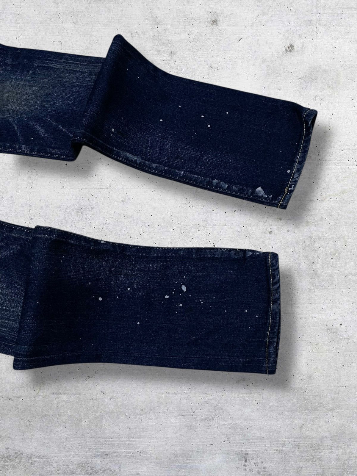 Japanese Brand VINTAGE MOUSSY JAPAN DESIGNER 90S SPLASH PUNK SKINNY DENIM Size US 29 - 5 Thumbnail