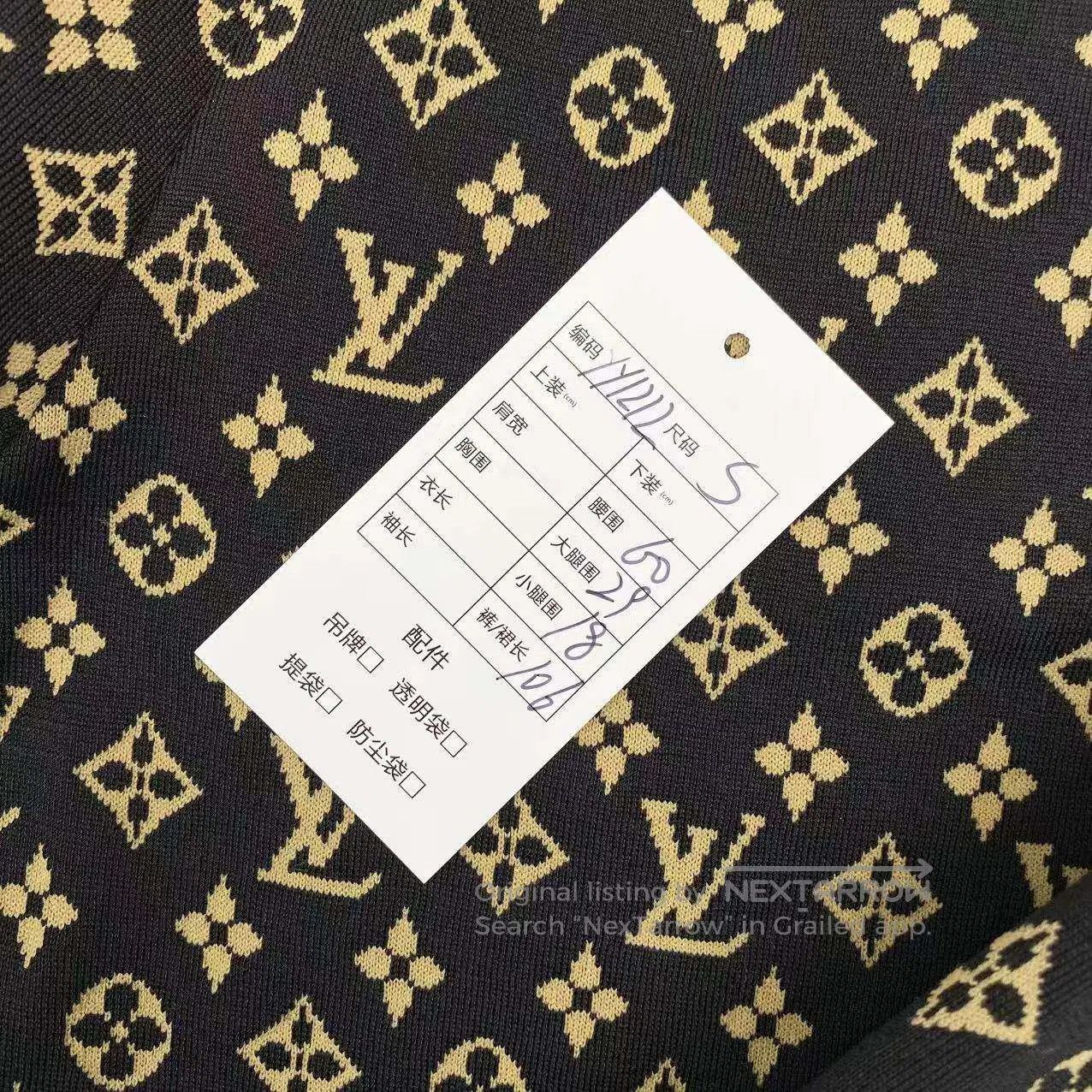 Louis Vuitton Louis Vuitton Size S 23SS presbydo-full print drawstring sl Size 42" / US 20 - 6 Thumbnail