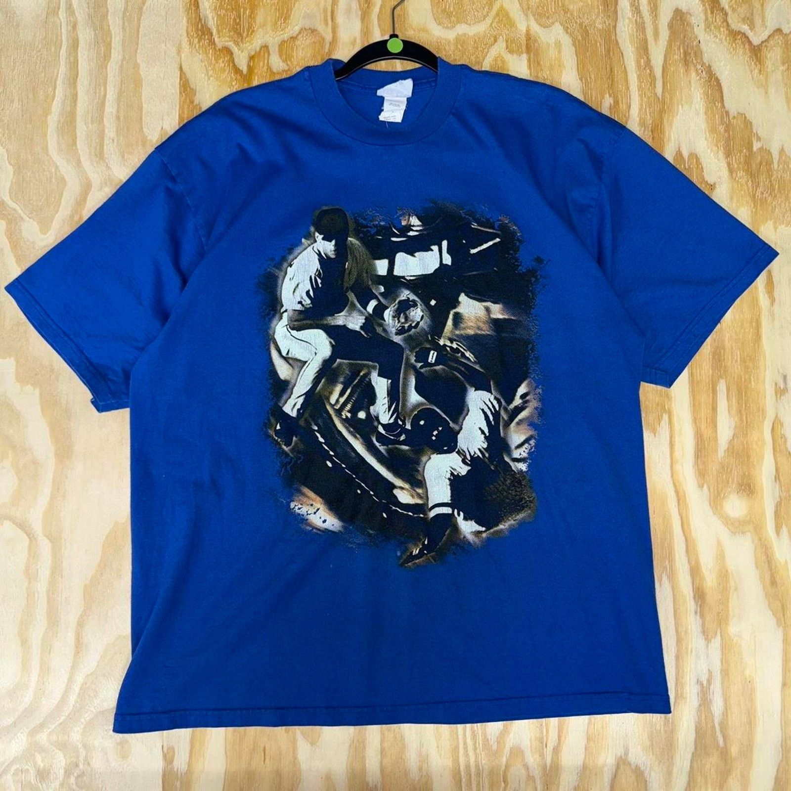 Jerzees Vintage y2k baseball t-shirt Size US XL / EU 56 / 4 - 1 Thumbnail