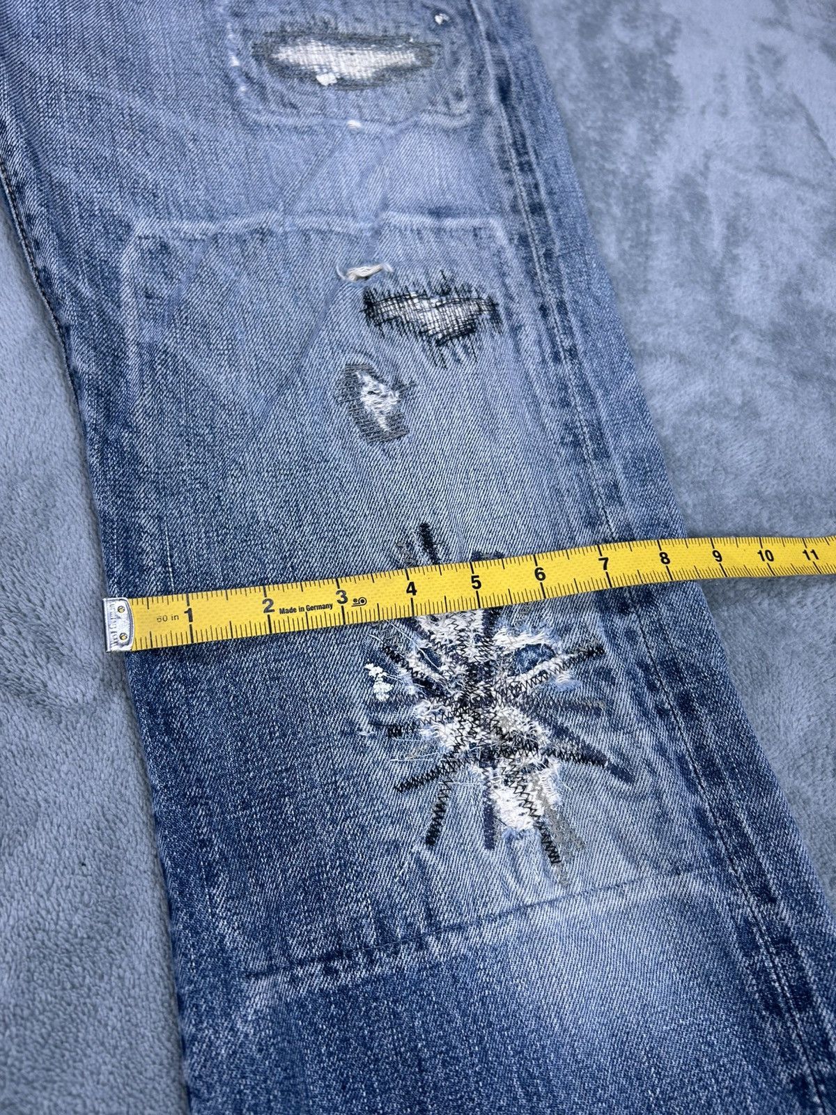 Kapital Kapital Boro Distressed Patchwork Denim Jeans Size US 30 / EU 46 - 21 Thumbnail