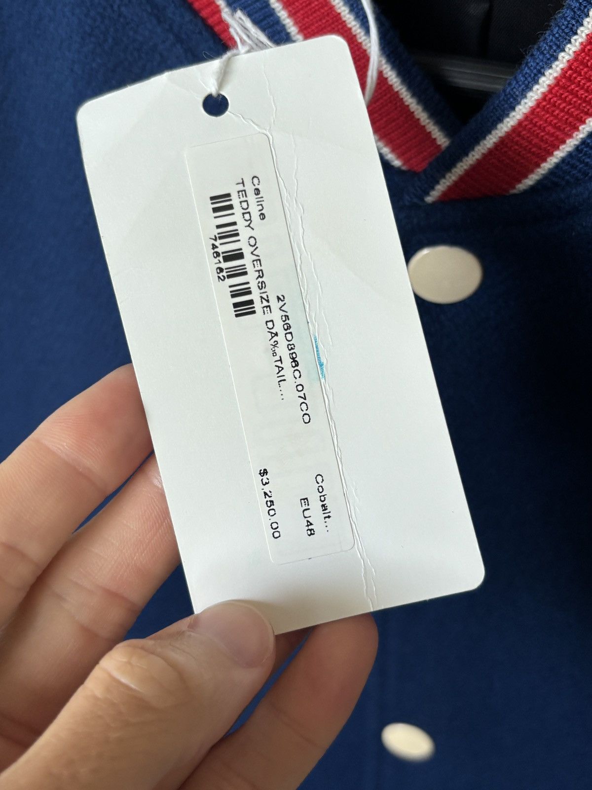 Celine CELINE | $3250 | VARSITY LEATHER COLLEGE TEDDY JACKET Size US M / EU 48-50 / 2 - 7 Thumbnail