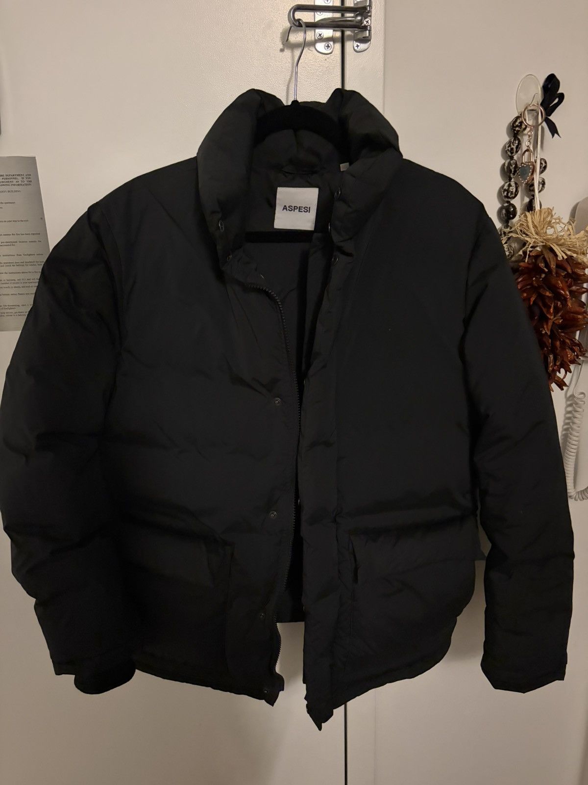 Aspesi Classic black Aspesi down jacket / puffer Size US S / EU 44-46 / 1 - 1 Thumbnail