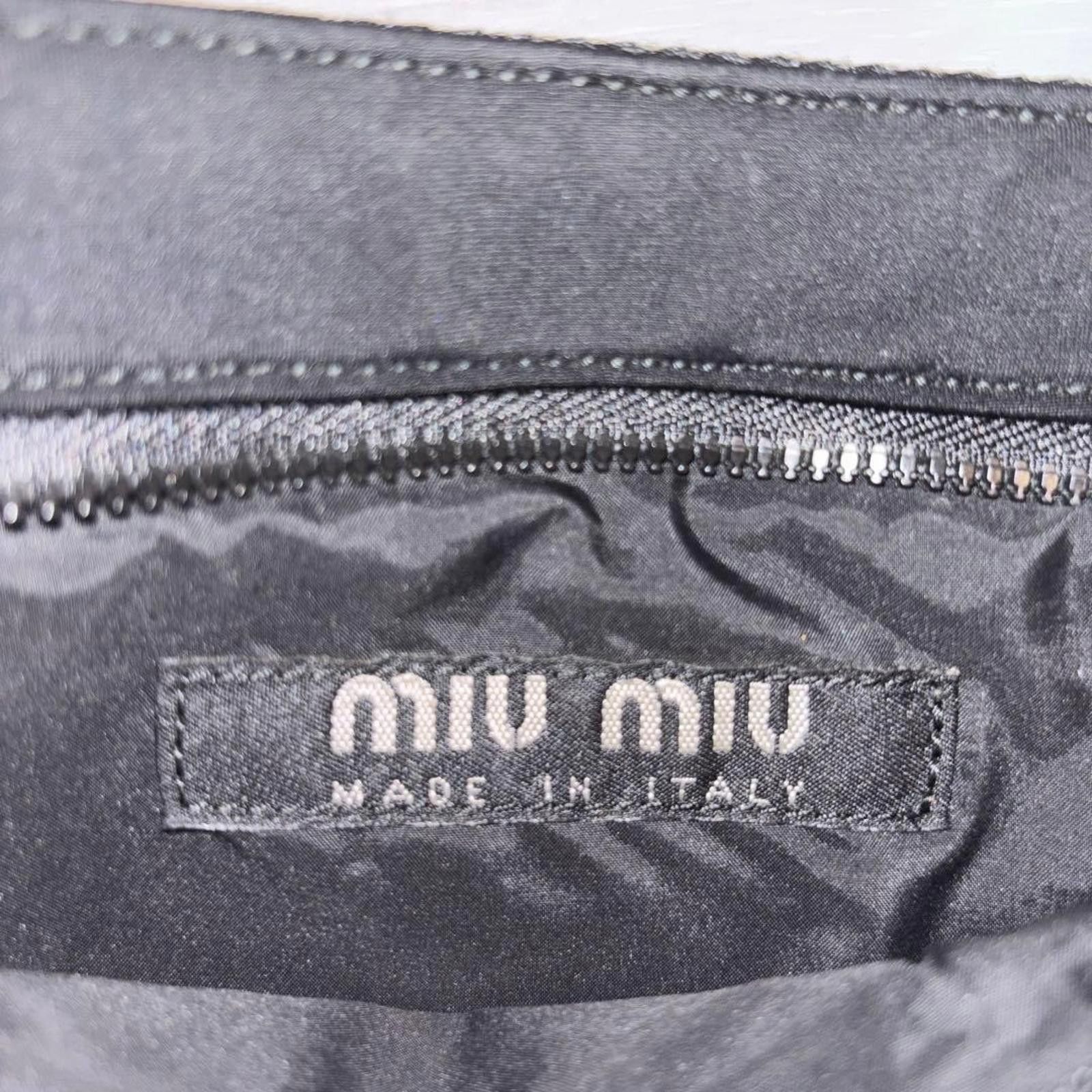 Miu Miu Miu Miu - Black Shoulder Bag Size ONE SIZE - 6 Thumbnail