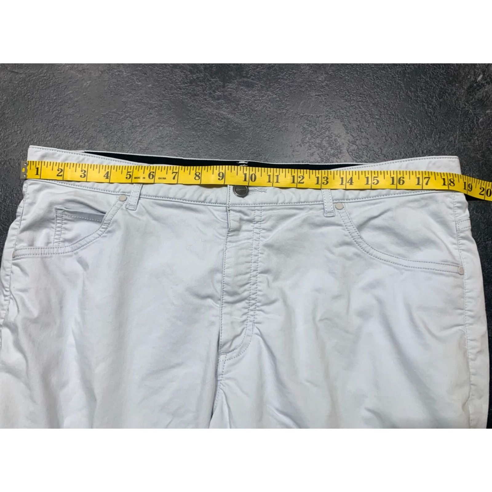 Nike NIKE Pants Mens 38x31 Gray Chino Dri-FIT Flat Front Regular Fit Size US 38 / EU 54 - 5 Thumbnail
