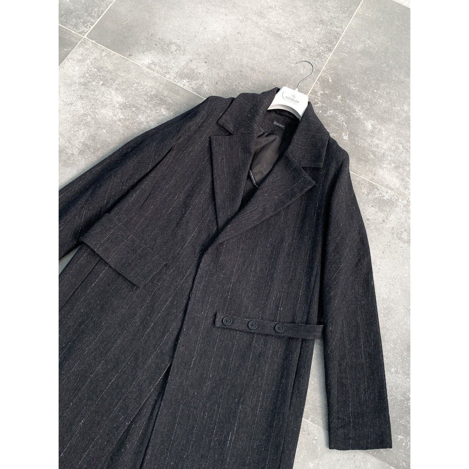 Annette Gortz × Designer Women's ANNETTE GORTZ LINEN Trench Coat Jacket EU 38 UK 10 Size M / US 6-8 / IT 42-44 - 9 Thumbnail