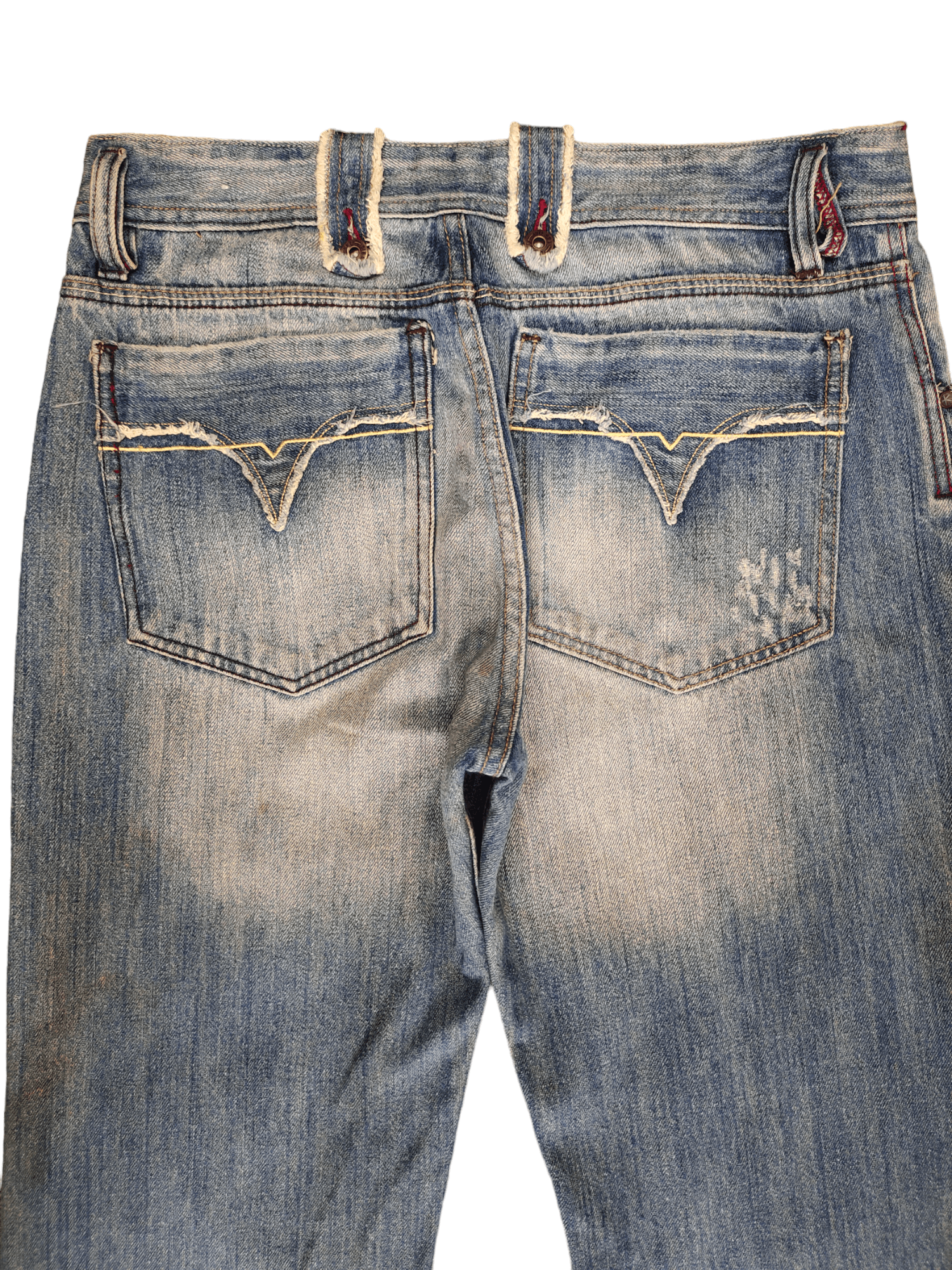 Diesel Wide Leg Jeans Diesel Denim Streetwear Y2k Size US 31 - 10 Thumbnail