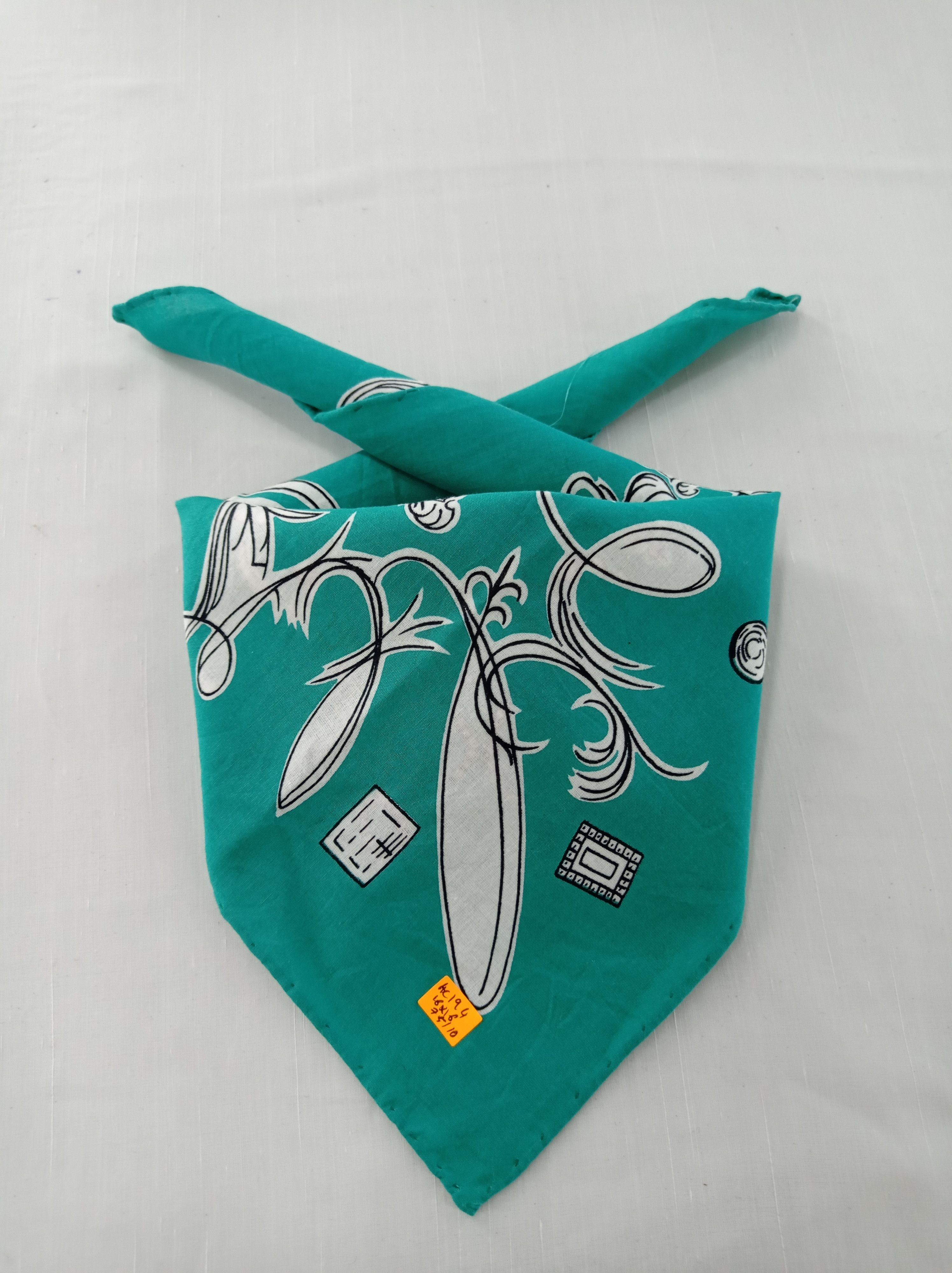Designer × Jewelry × Vintage Vintage Chantecler Capri Handkerchief / Neckwear / Bandana Size ONE SIZE - 2 Thumbnail