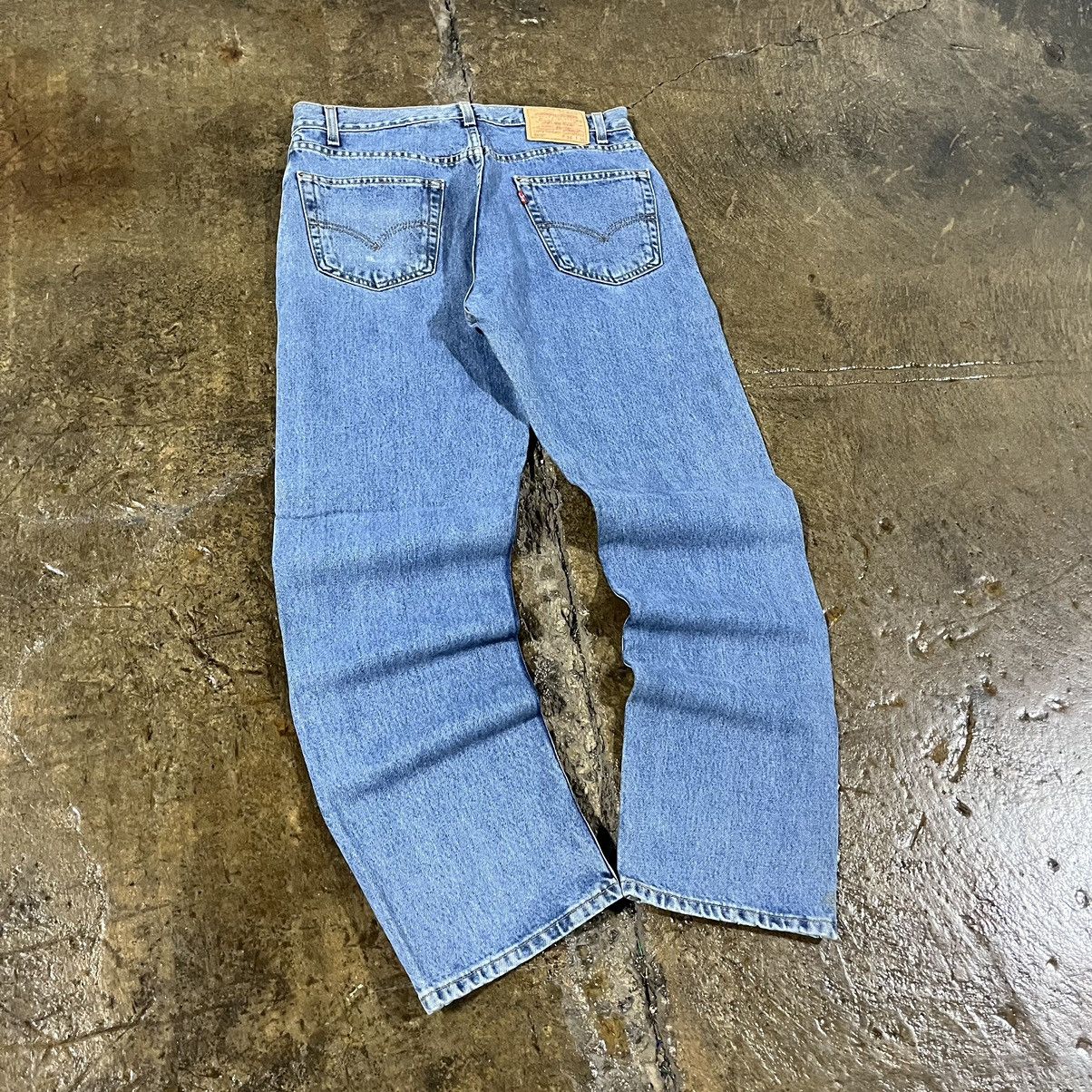 Levi's × Vintage Crazy Vintage 90s Levi's 505 Faded Essential Skater Jeans Size US 34 / EU 50 - 5 Thumbnail