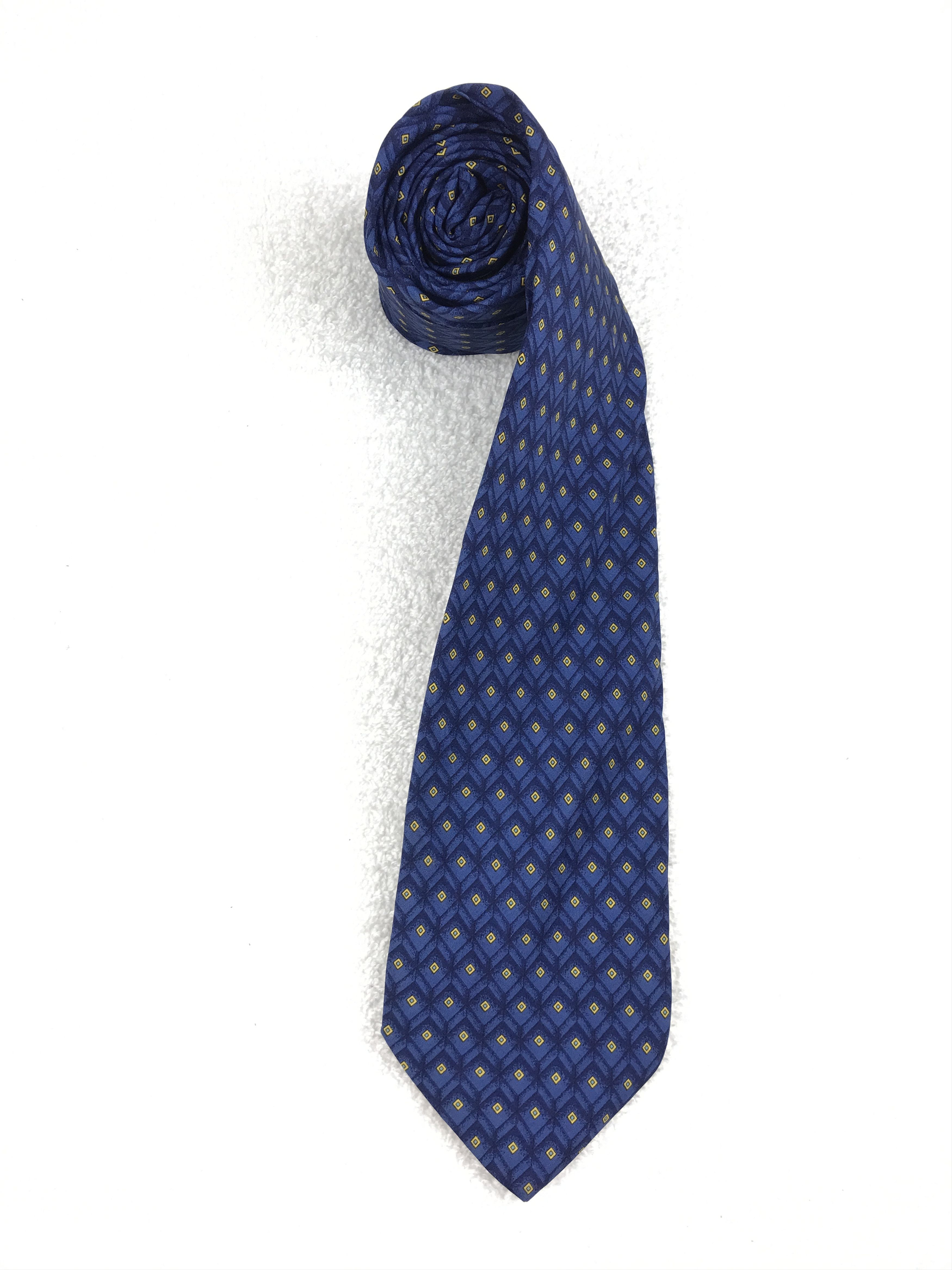 Enrico Coveri × Vintage Vintage Enrico Coveri Silk Necktie Size ONE SIZE - 2 Thumbnail