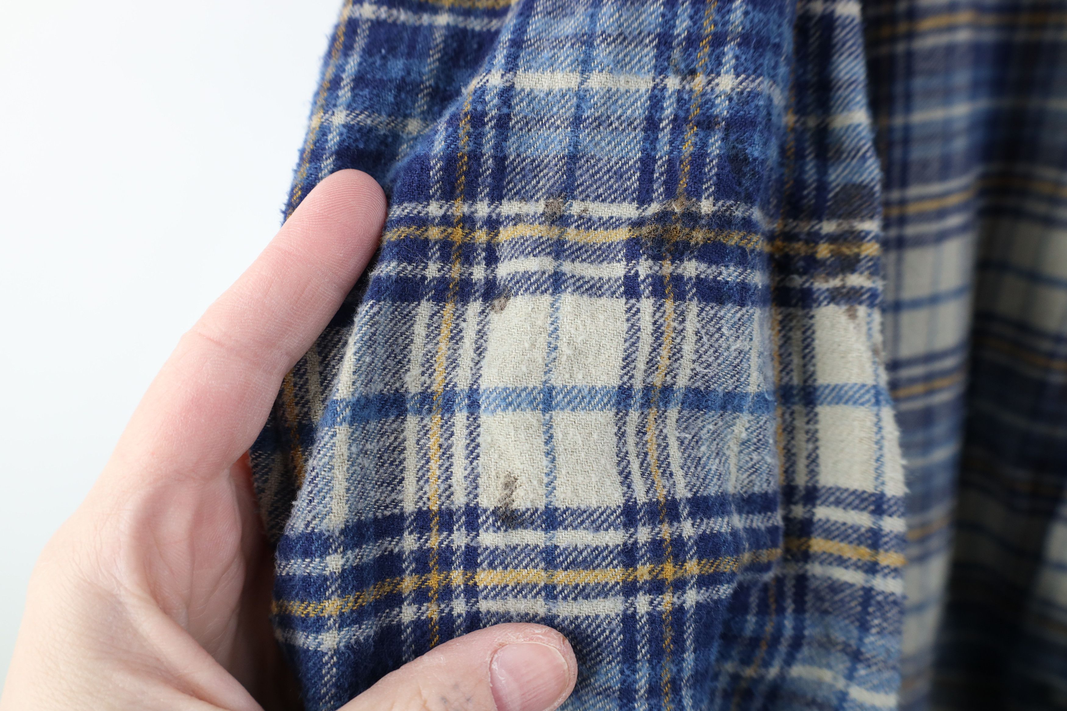 Vintage Vintage 90s Streetwear Flannel Collared Button Shirt Plaid Size US M / EU 48-50 / 2 - 6 Thumbnail