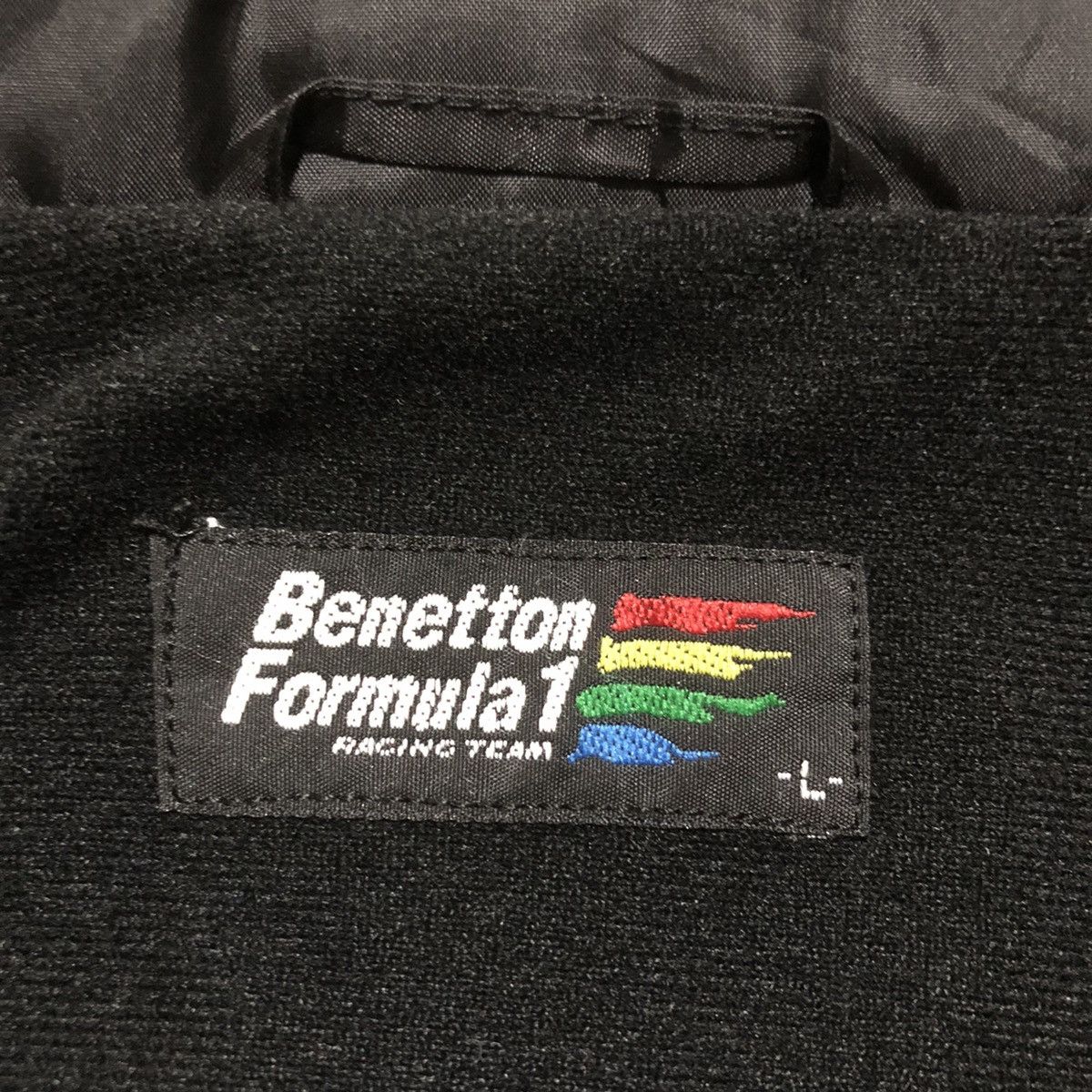 Benetton × Formula 1 Vintage Benetton Formula 1 Side Tape Light Jacket Size US L / EU 52-54 / 3 - 12 Thumbnail