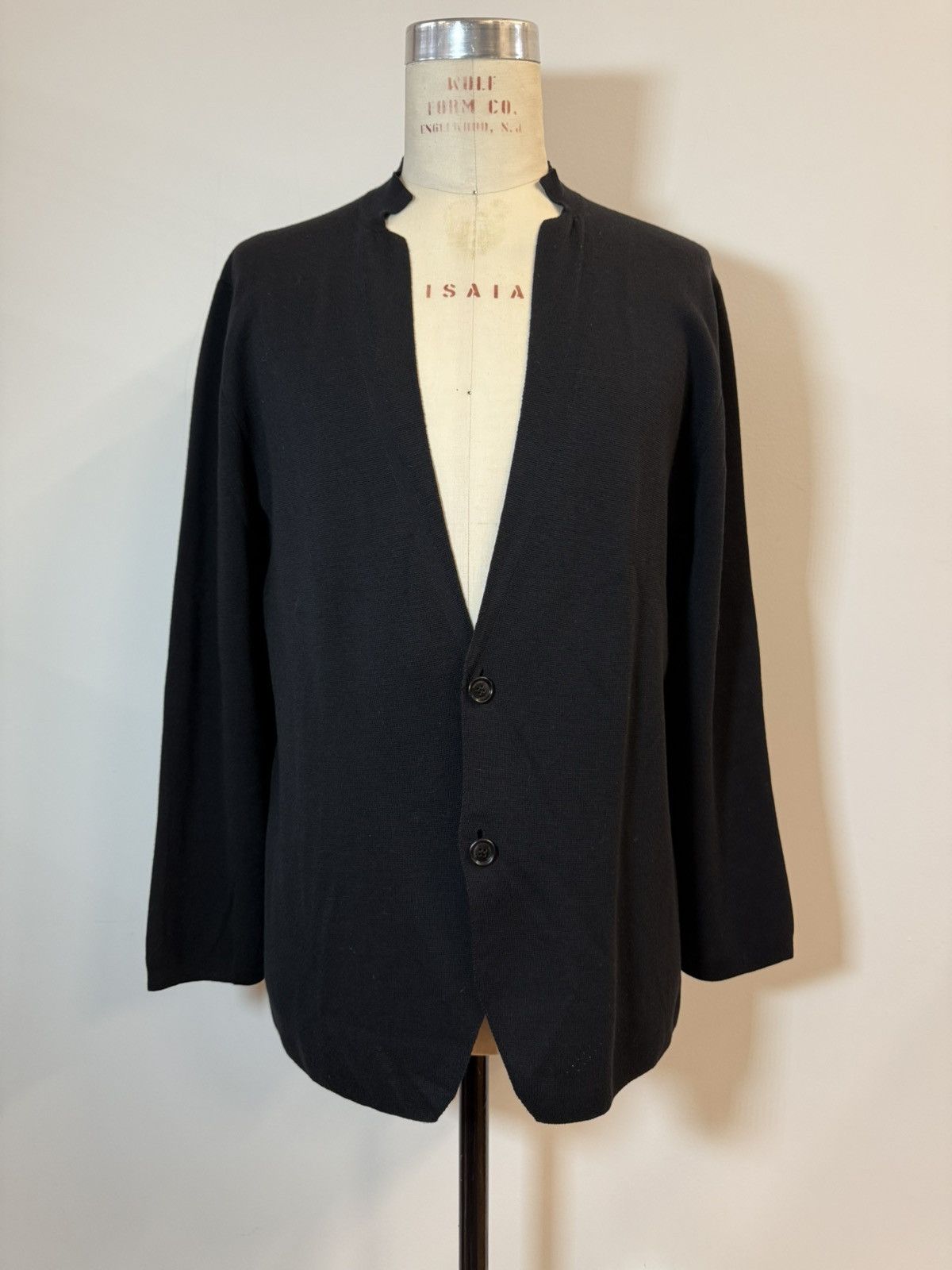 Dior Dior Homme Black Knit Cardigan Blazer — Hedi Era Minimalism