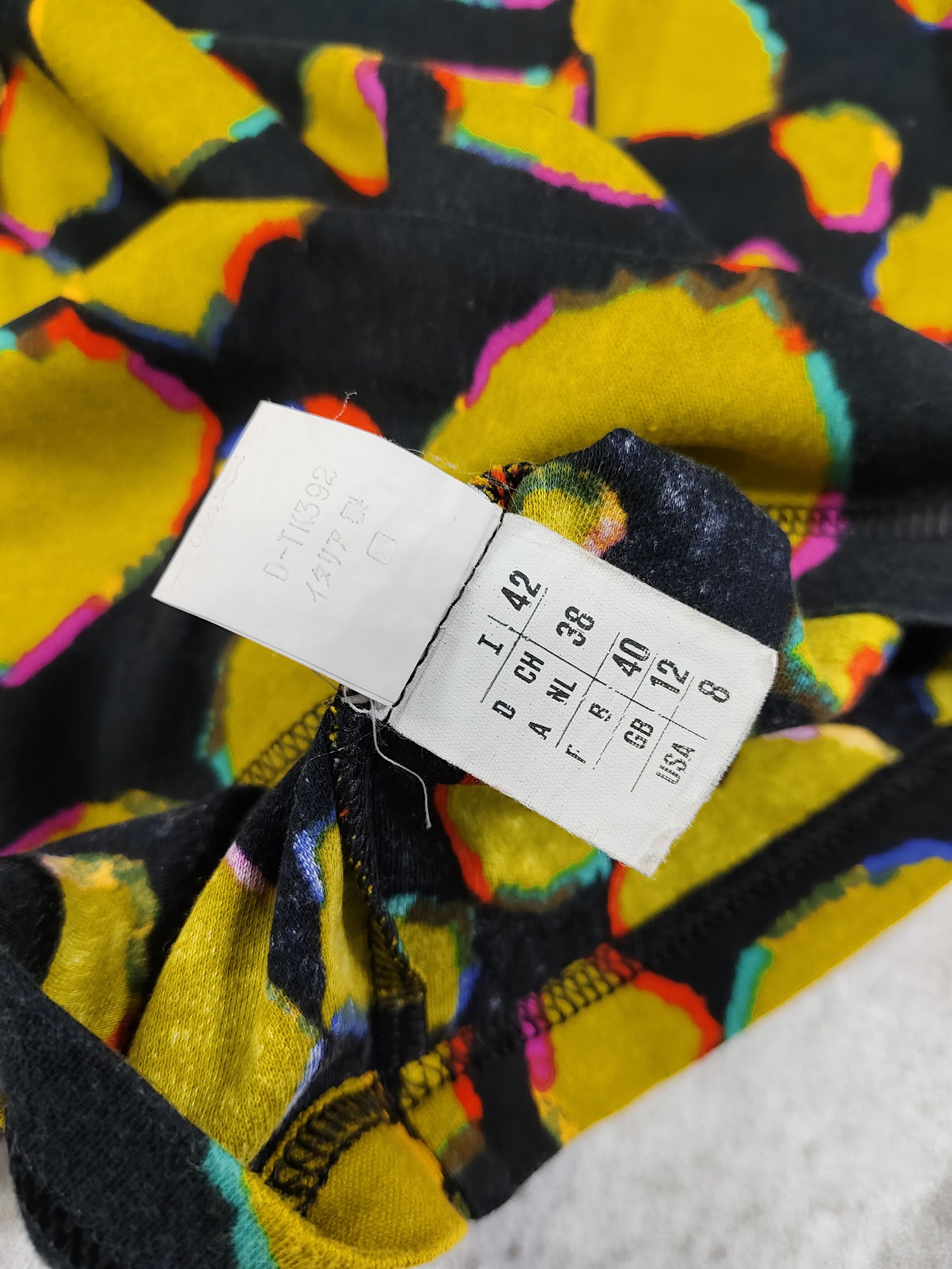 Missoni 90s Missoni Donna-Abstract Pebble Dot Multicolor Pattern Top Size M / US 6-8 / IT 42-44 - 7 Thumbnail