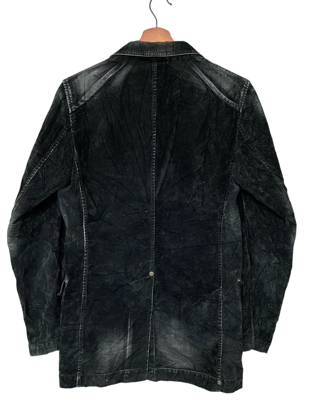 Vintage Vintage Japanese Brand Tete Homme Velvet Jacket 2000s Size US S / EU 44-46 / 1 - 4 Thumbnail