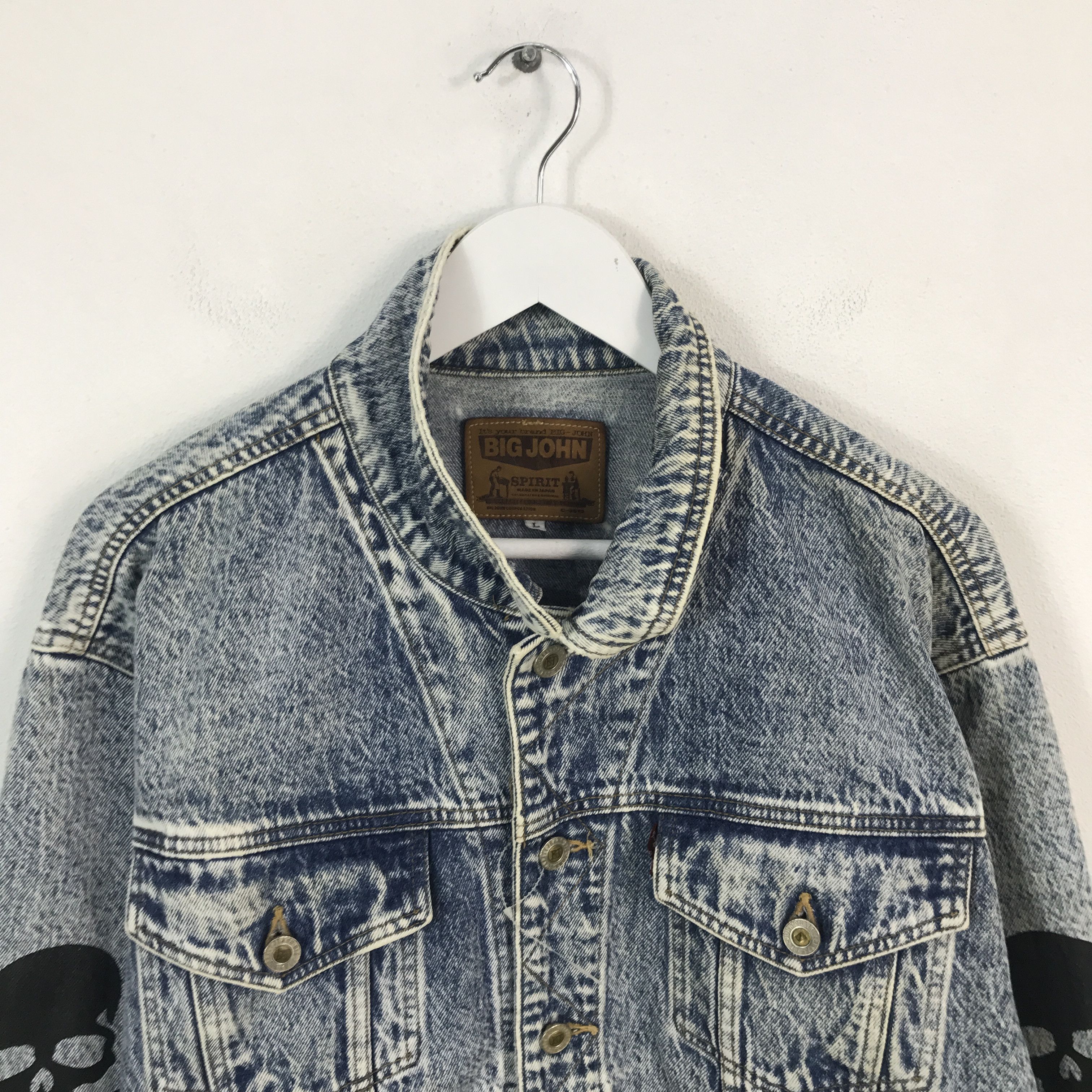Big John Big John Denim Skull Art jacket Size US L / EU 52-54 / 3 - 2 Thumbnail