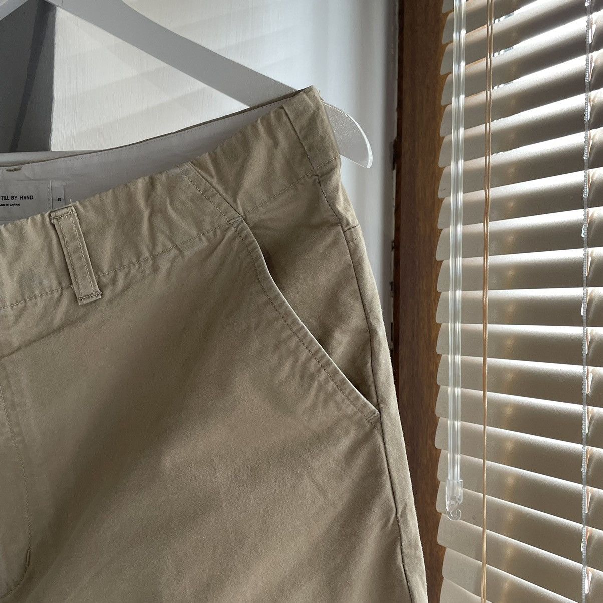 Japanese Brand × STILL BY HAND STILL BY HAND Japan Made Beige Chino Pants / Sz 3 Size US 34 / EU 50 - 4 Thumbnail