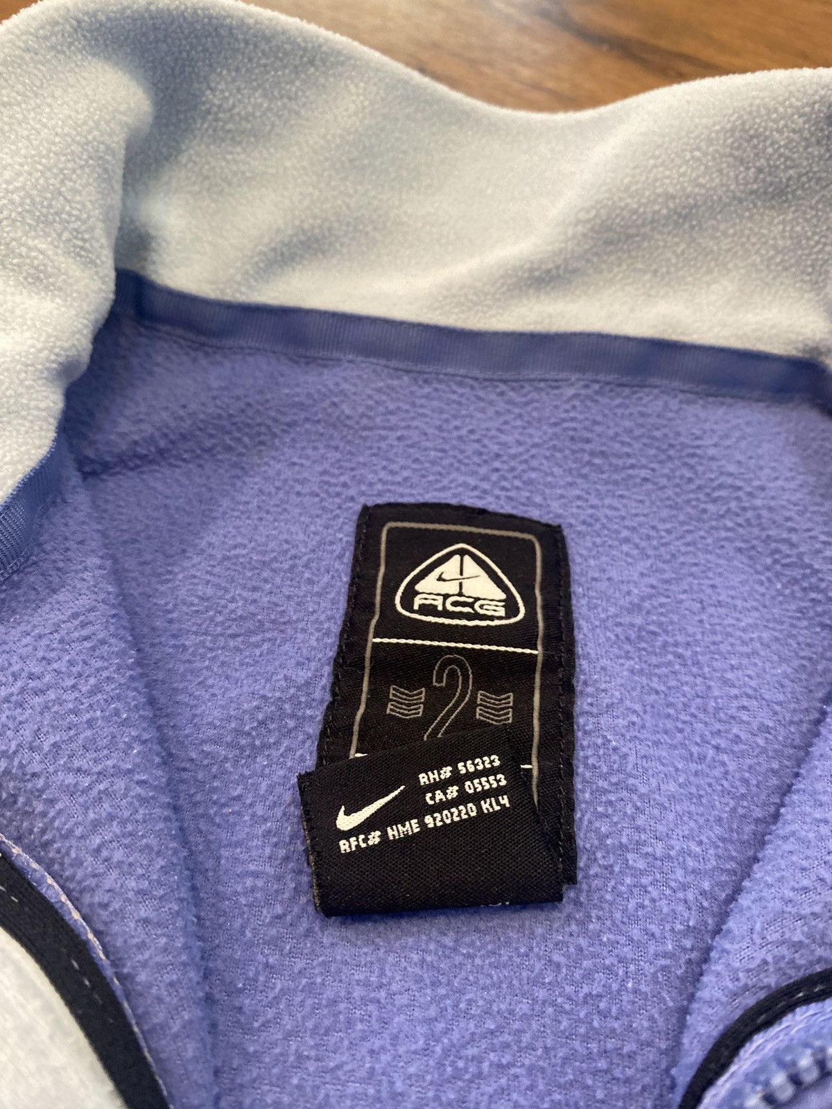 Nike ACG Vintage 90’s Nike ACG Therma-fit Jacket Thermal Layer Size L / US 10 / IT 46 - 4 Thumbnail