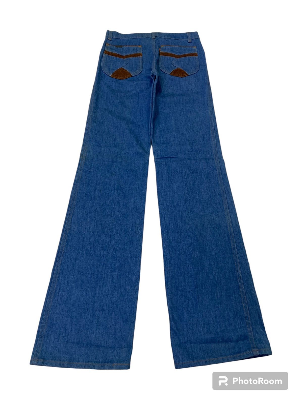 image of Vintage Flare 90's Levi’S Orange Tab in Blue, Men's (Size 27)