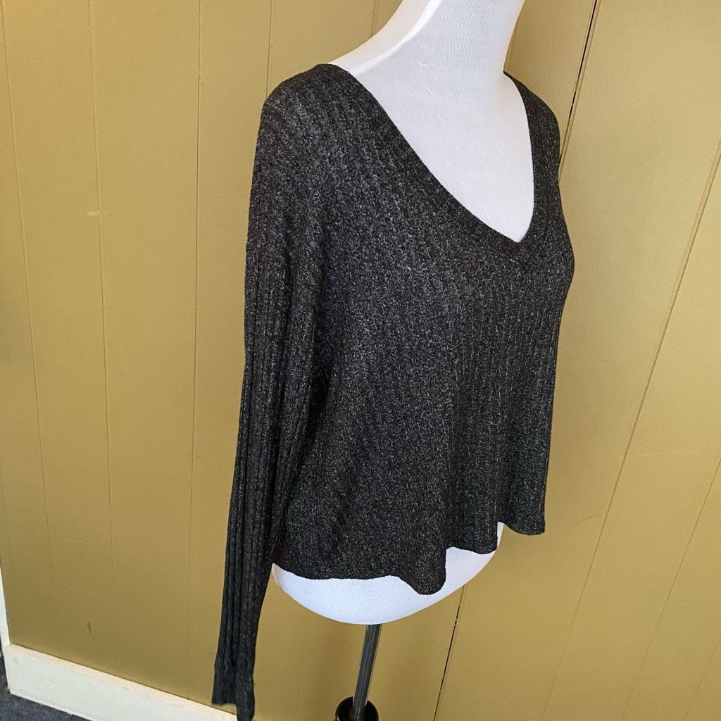 Victoria's Secret Victoria’s Secret Pink women S v-cut ribbed Longsleeve top b Size S / US 4 / IT 40 - 4 Thumbnail