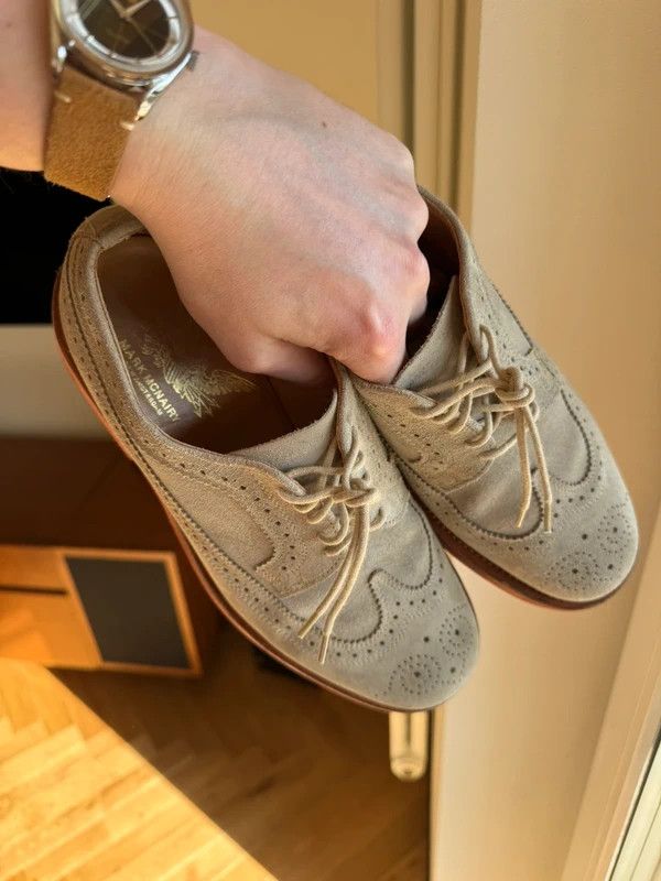 Mark McNairy Mark McNairy longwing suede brogues us9 Size US 9 / EU 42 - 6 Thumbnail