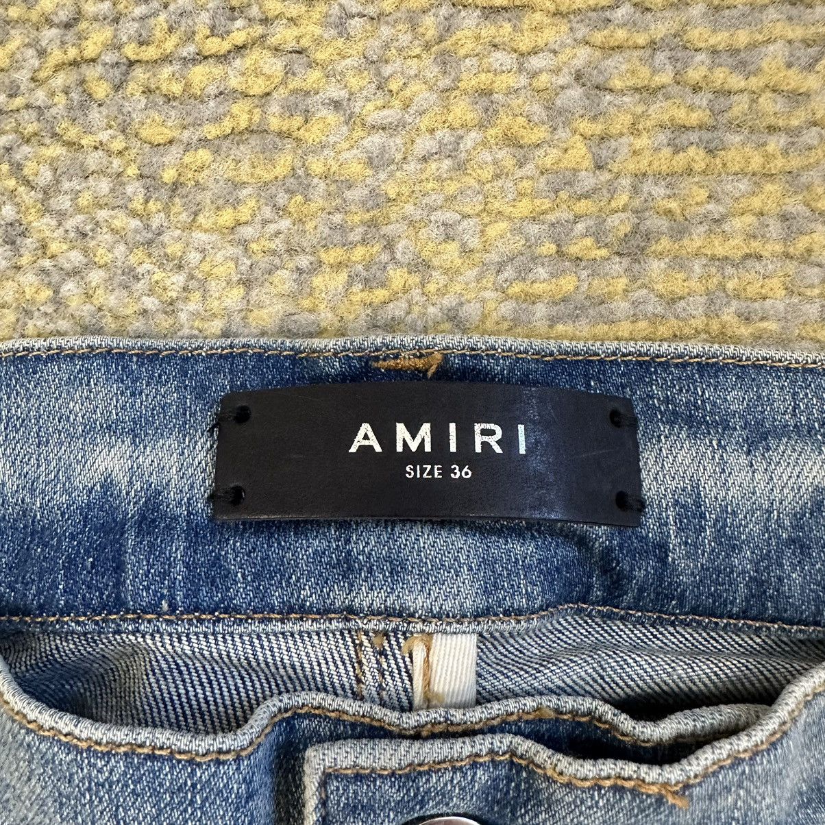Amiri Amiri Velvet Pj MX2 Jean Clay Indigo Blue Size 36 Size US 36 / EU 52 - 4 Thumbnail