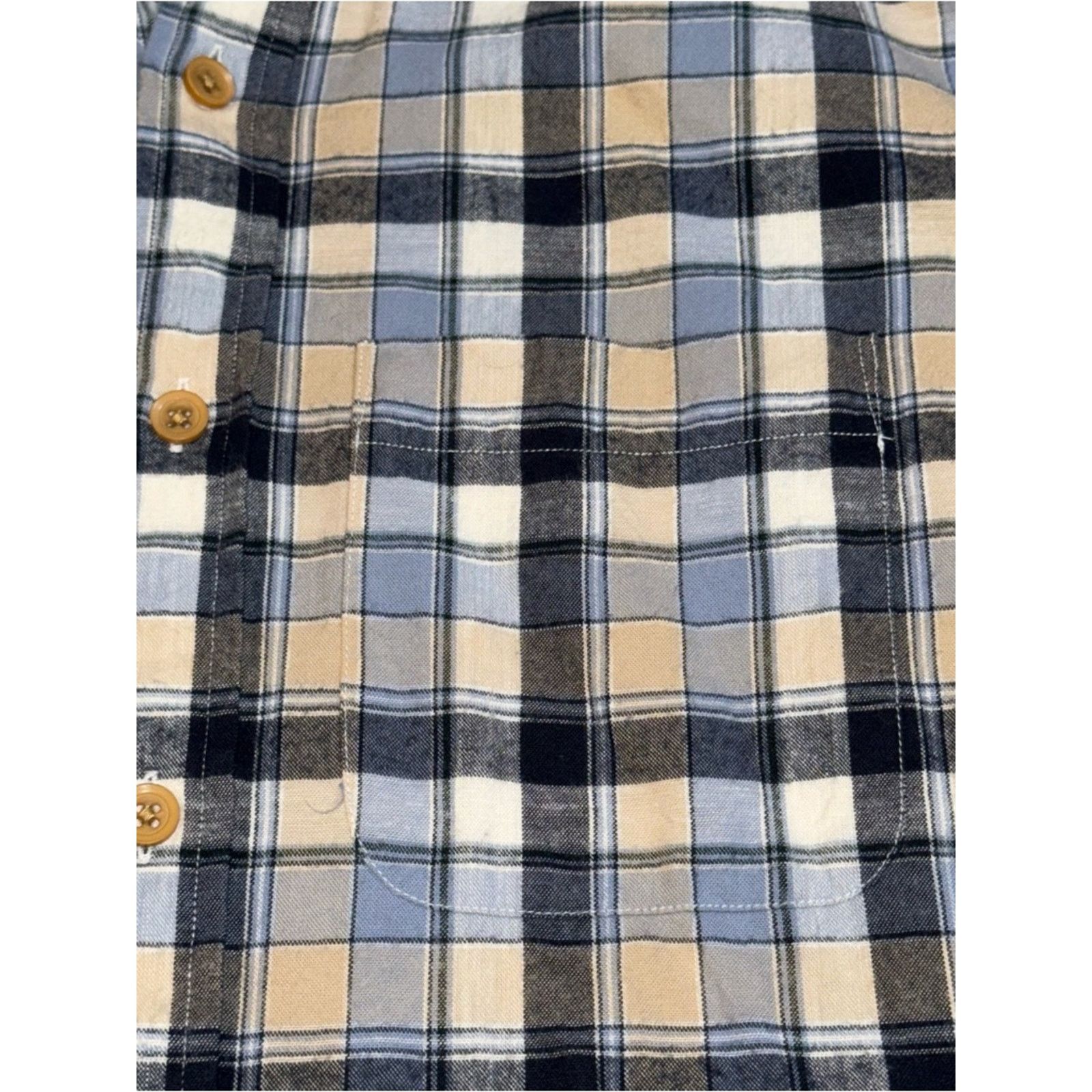 Abercrombie & Fitch Abercrombie & Fitch Cotton Plaid Button Down Sz XL Slim Size US XL / EU 56 / 4 - 3 Thumbnail