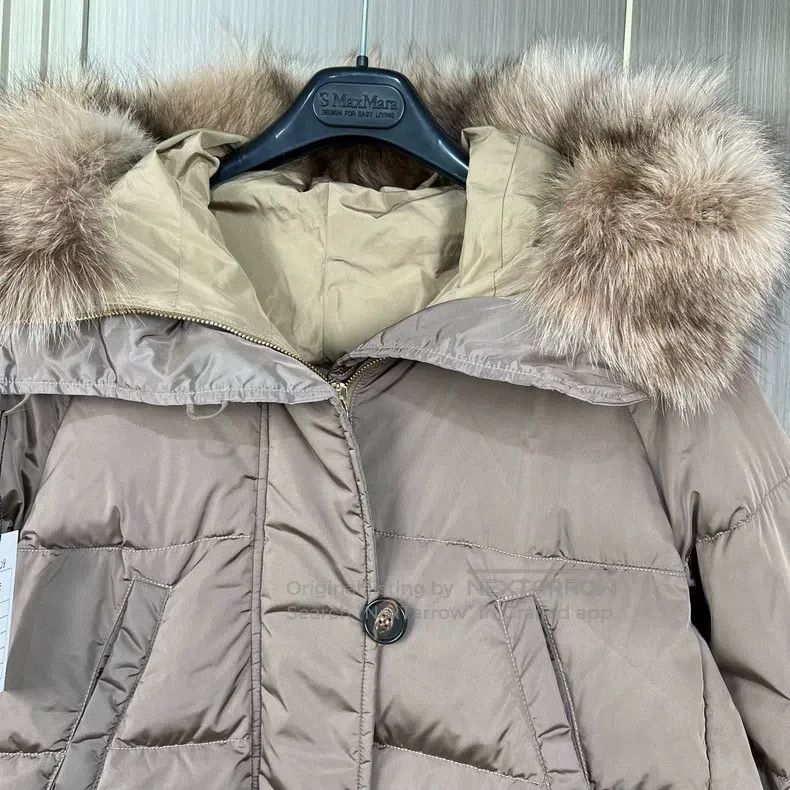 Max Mara Max Mara Goose Down Collar Puffer Jacket Size XXS / US 00 / IT 34 - 3 Thumbnail