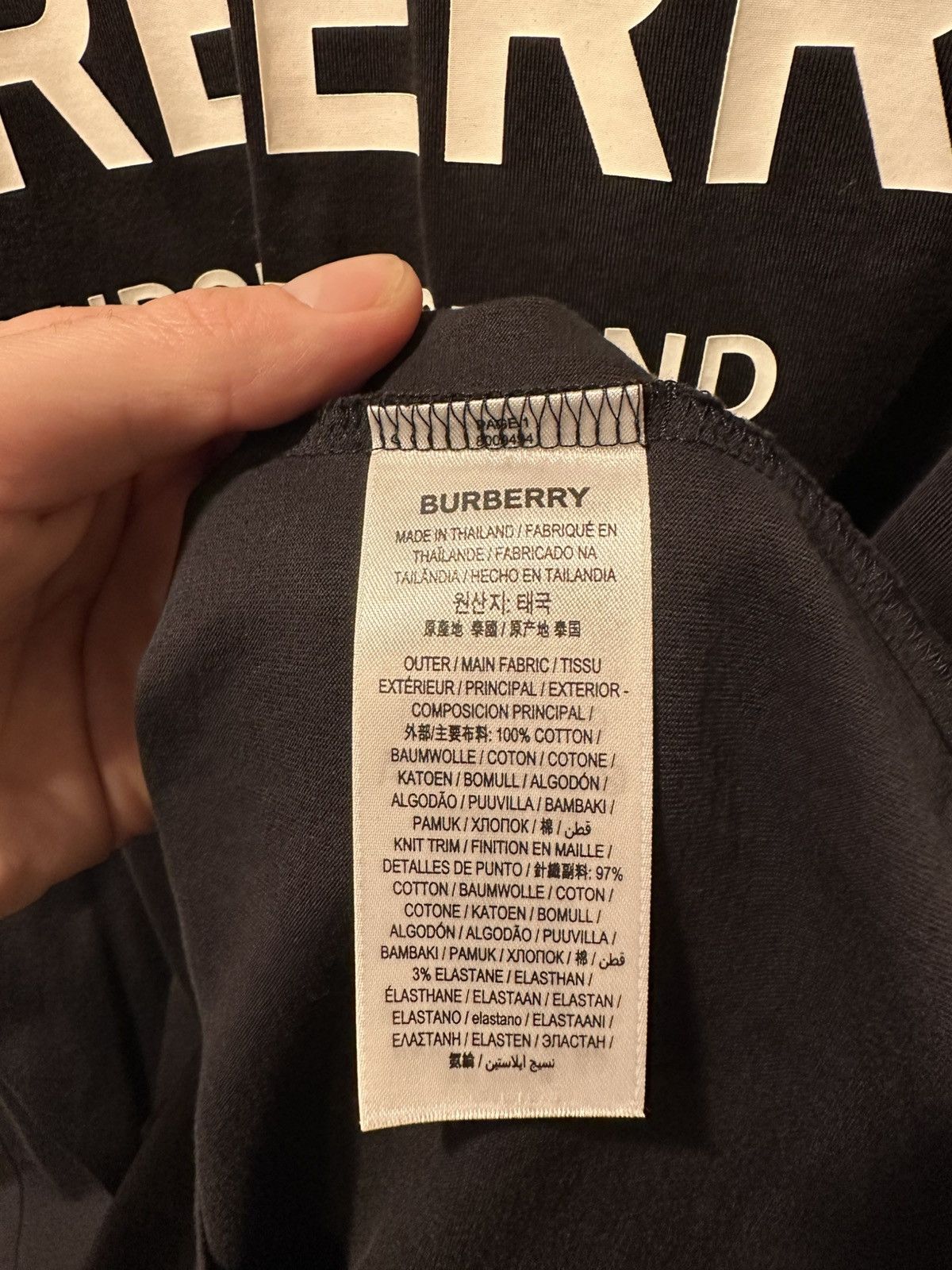 Burberry Burberry T-Shirt Size US L / EU 52-54 / 3 - 5 Thumbnail