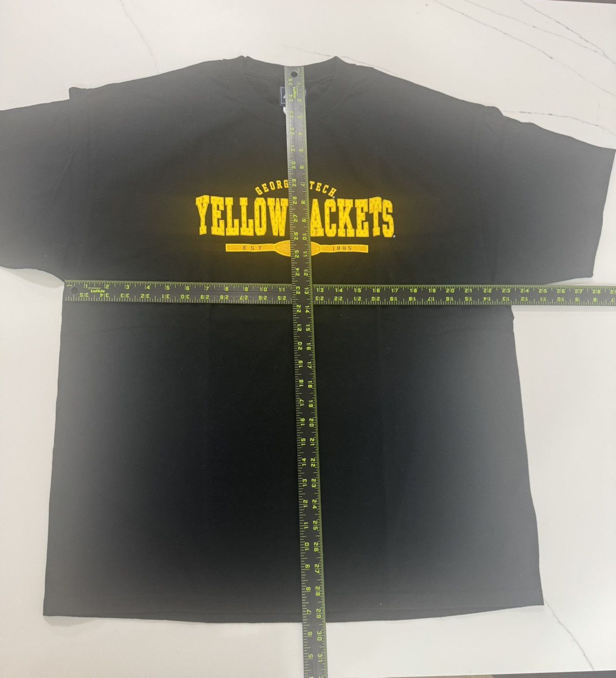 Other Vintage 2000s Georgia Tech Yellow Jackets black tee Size US XL / EU 56 / 4 - 4 Thumbnail