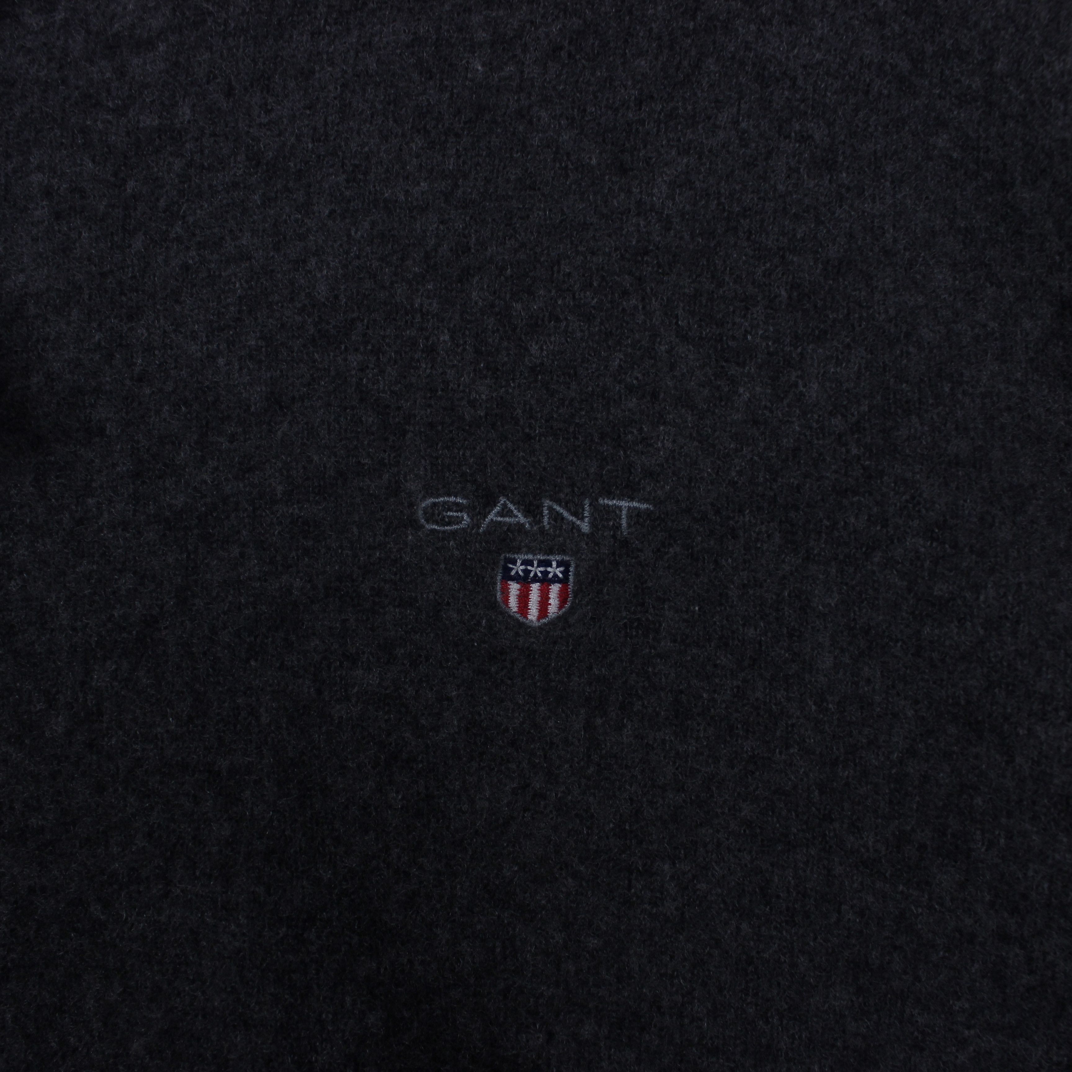 Gant Gant jumper 3/4 zip sweater pure wool cashmere M L Size US L / EU 52-54 / 3 - 2 Thumbnail