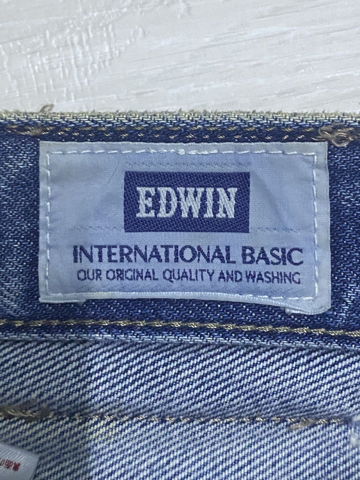 Edwin Vintage Edwin 404 International Basic Baggy Jeans Size US 34 / EU 50 - 14 Thumbnail