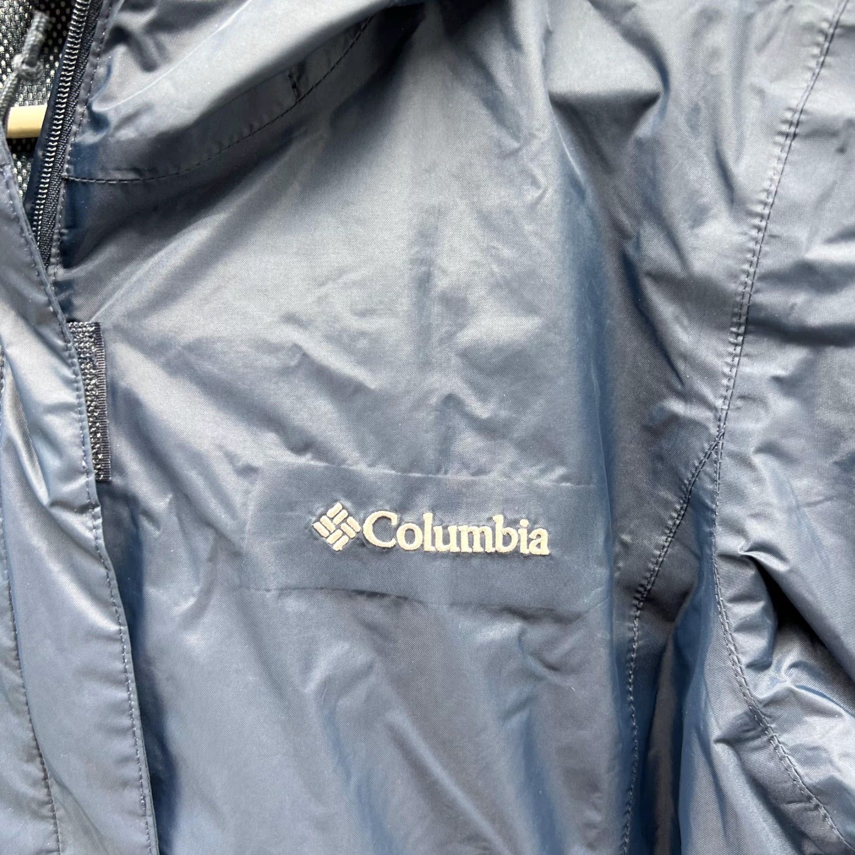 Vintage Columbia Jacket Men Medium Adult Blue Full Zip Windbreaker Hoodie Sweatshirt Size US M / EU 48-50 / 2 - 5 Thumbnail