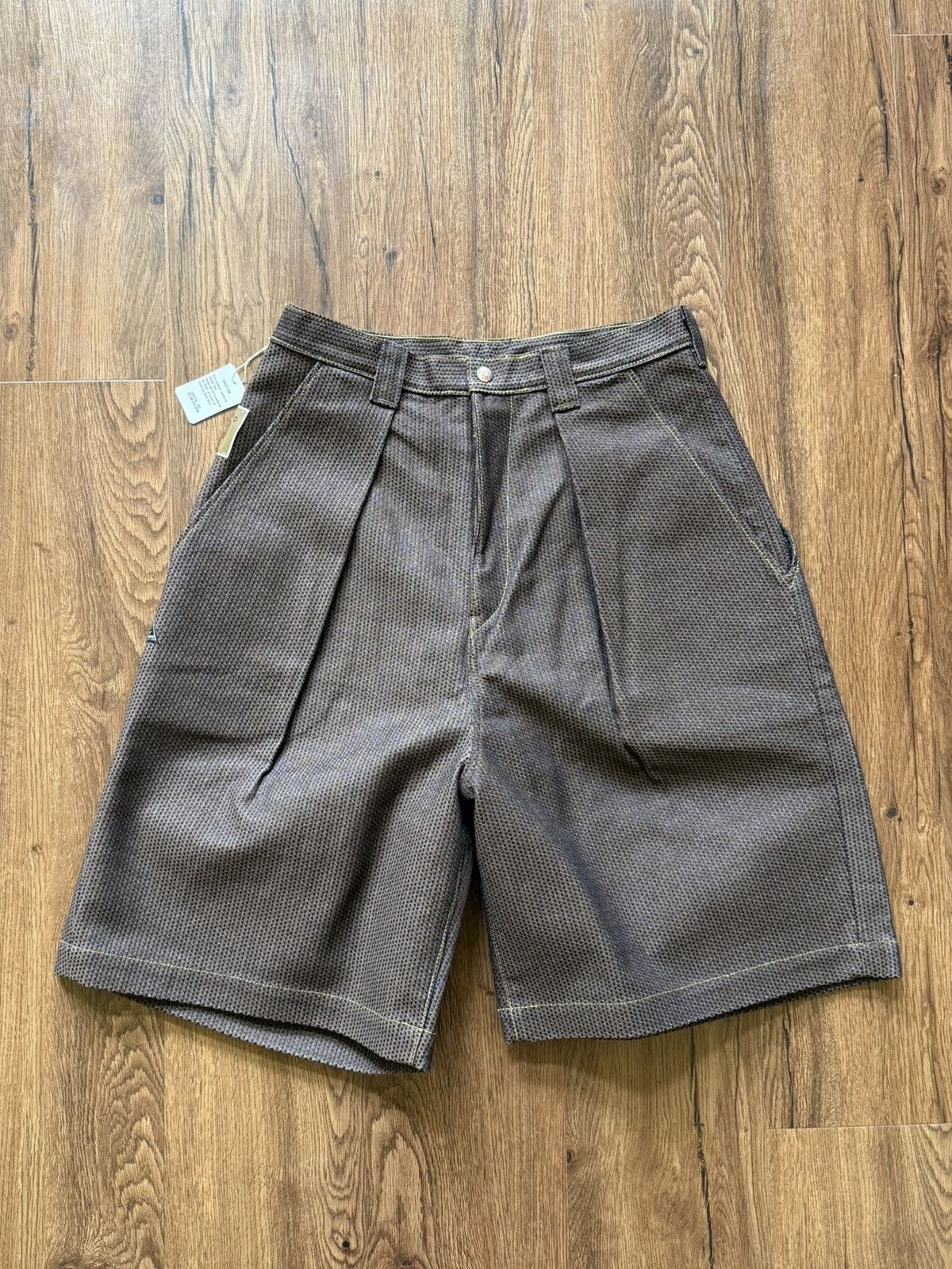 Century Denim KOME-KOME Jorts (Deep) - Kakishibu (N5S)