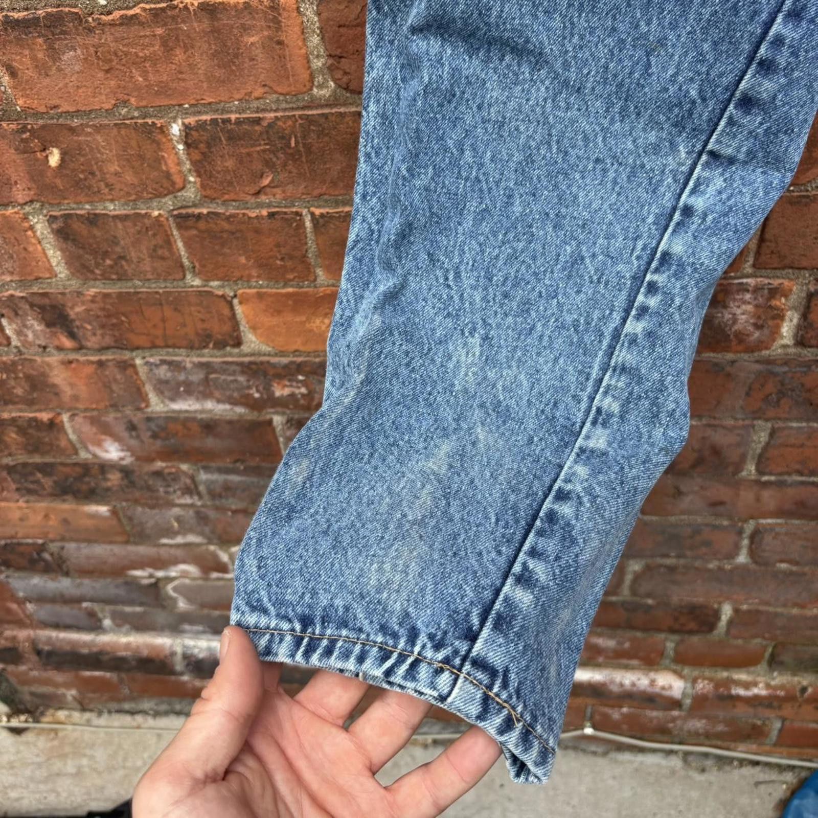 Other vintage e forte Apache Mickey Mouse painted jeans 90s 25x31 Size 25" / US 0 / IT 36 - 6 Thumbnail