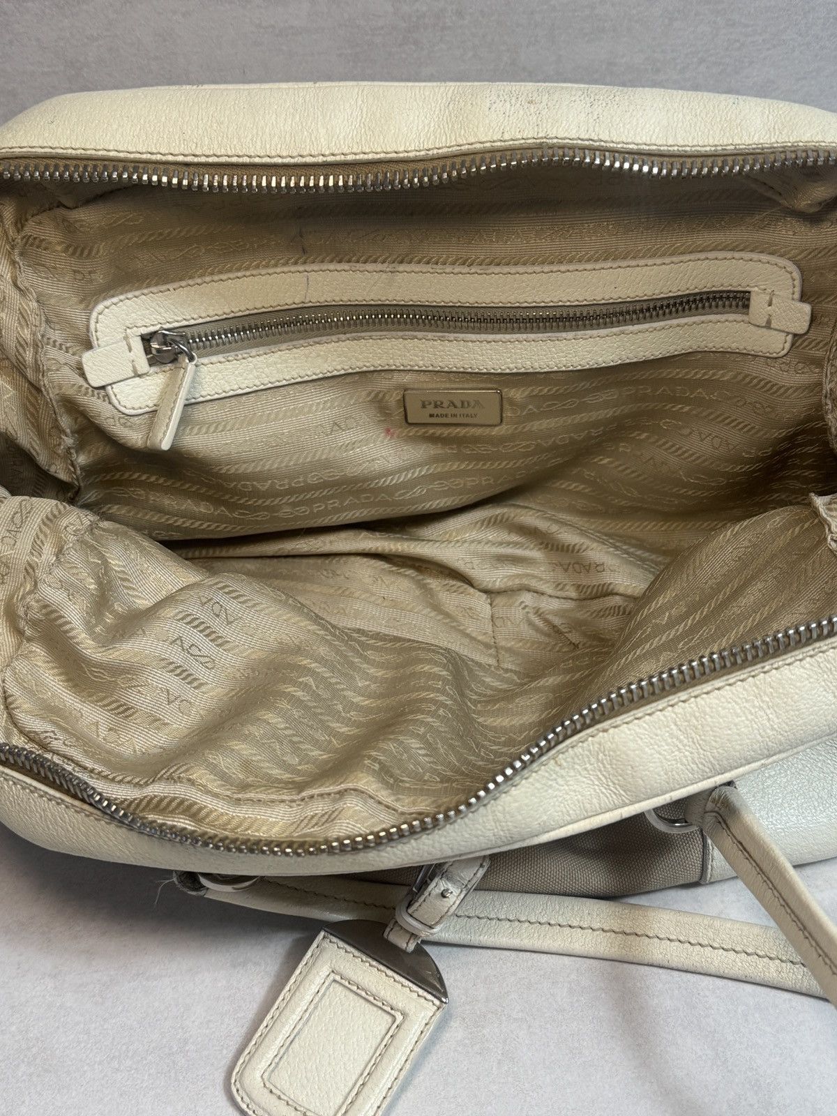 Prada Prada Boston Bag/ Bowling Bag Model BL0187 Size ONE SIZE - 21 Thumbnail